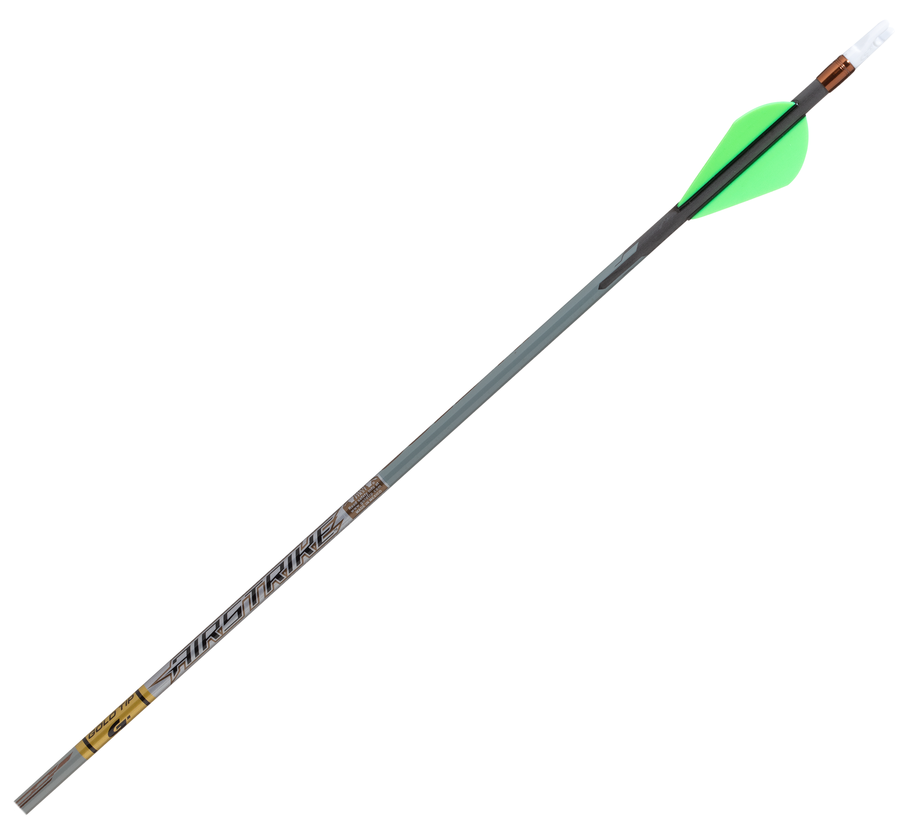 Gold Tip Airstrike Micro Diameter Carbon Arrows with 2' Vanes - 8.5 GPI - 300 - Gold Tip Arrows