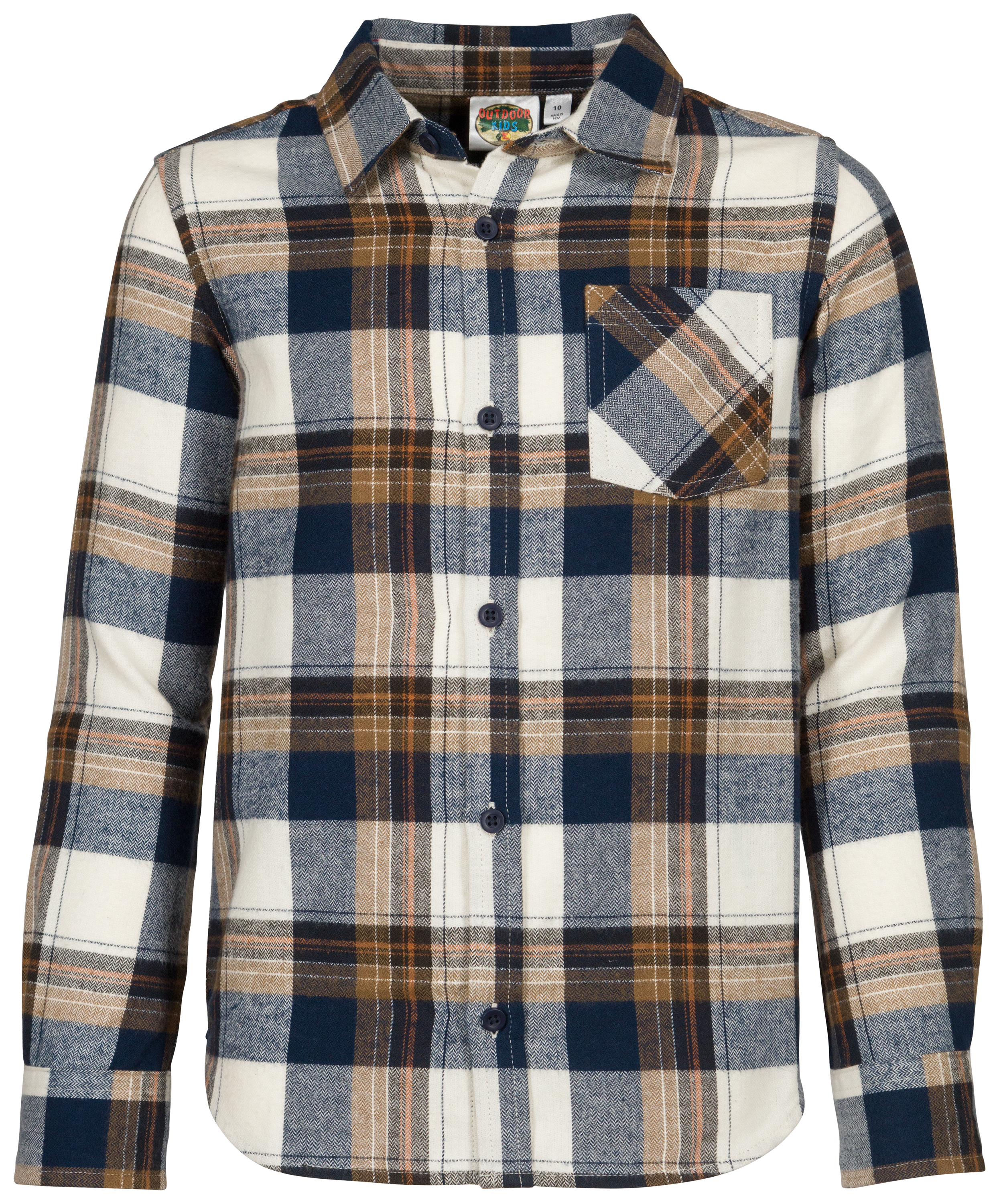 Magellan Outdoors Canyon Creek Long Sleeve Flannel Shirt