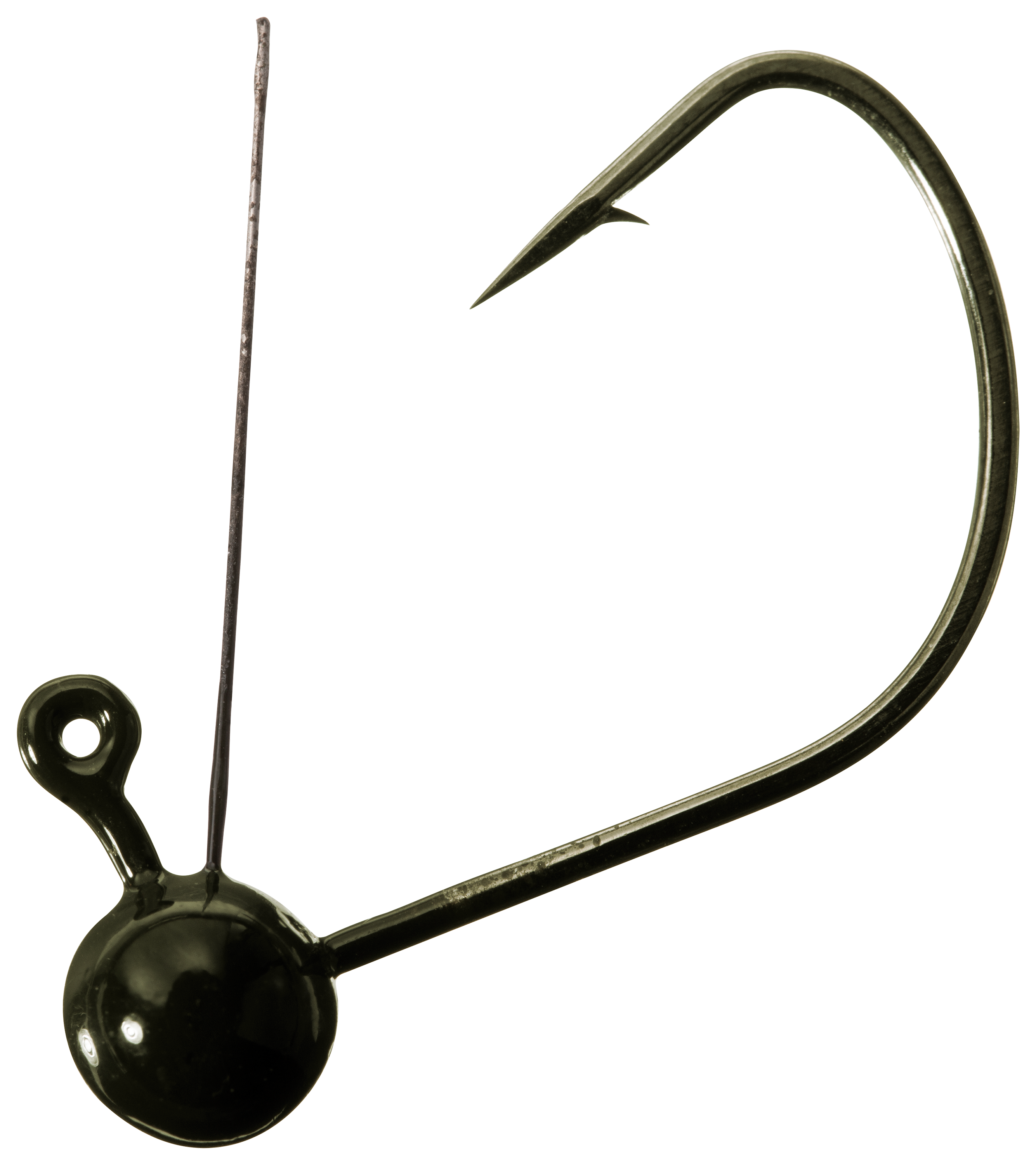 Image of Bass Pro Shops Weedless Wacky Jighead - 1/8 oz. - 1/0 - Green Pumpkin