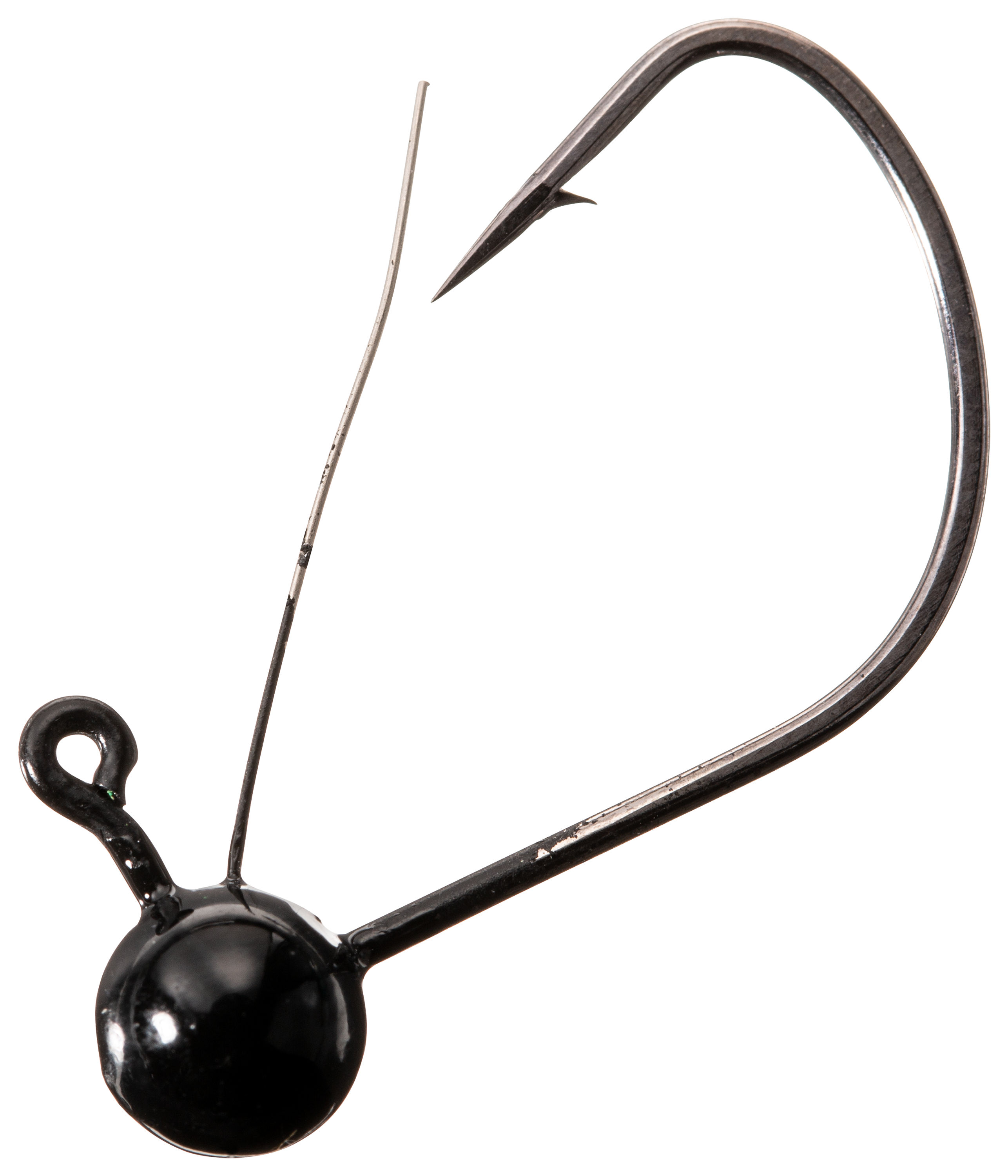 Image of Bass Pro Shops Weedless Wacky Jighead - 3/16 oz. - 1/0 - Black