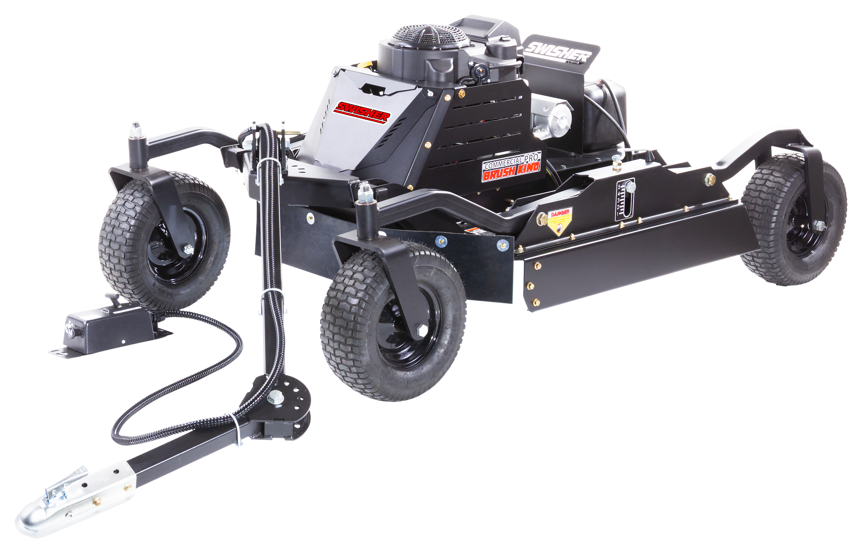 Swisher Commercial Pro BrushKing 44'' Tow-Behind Rough Cut Trailcutter