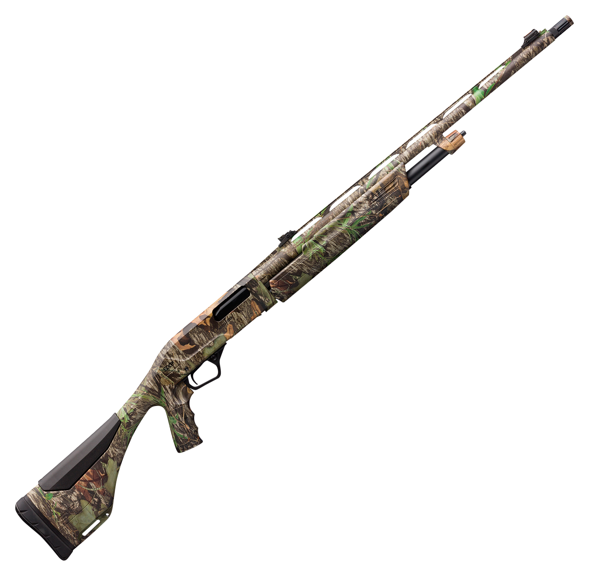 Image of "Winchester SXP Long Beard Pump-Action Shotgun with Interchangeable Comb Pieces - 20 Gauge - Mossy Oak Obsession - 3"" Chamber"