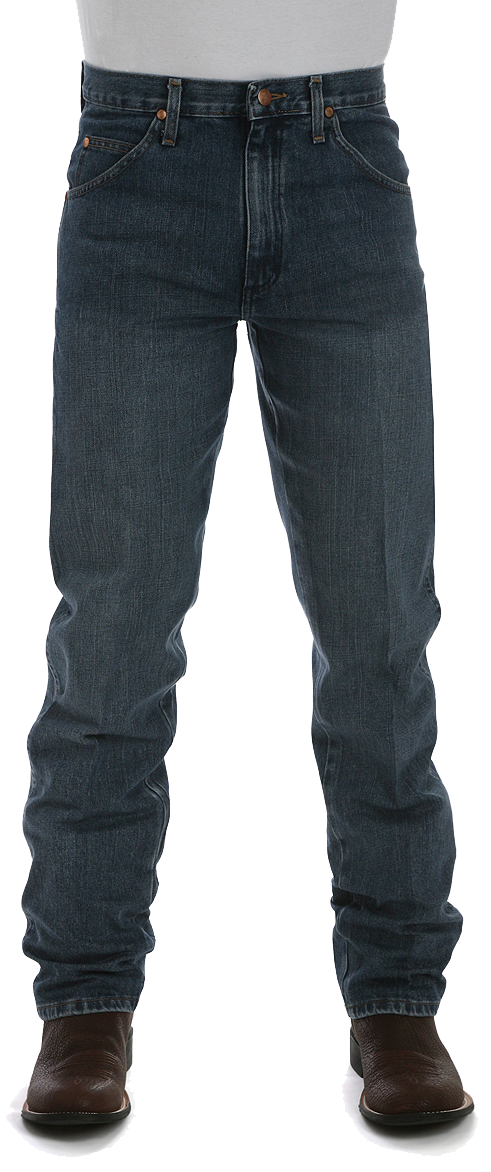 Wrangler Cowboy Cut Relax Fit Jeans for Men - Stonewash - Wrangler