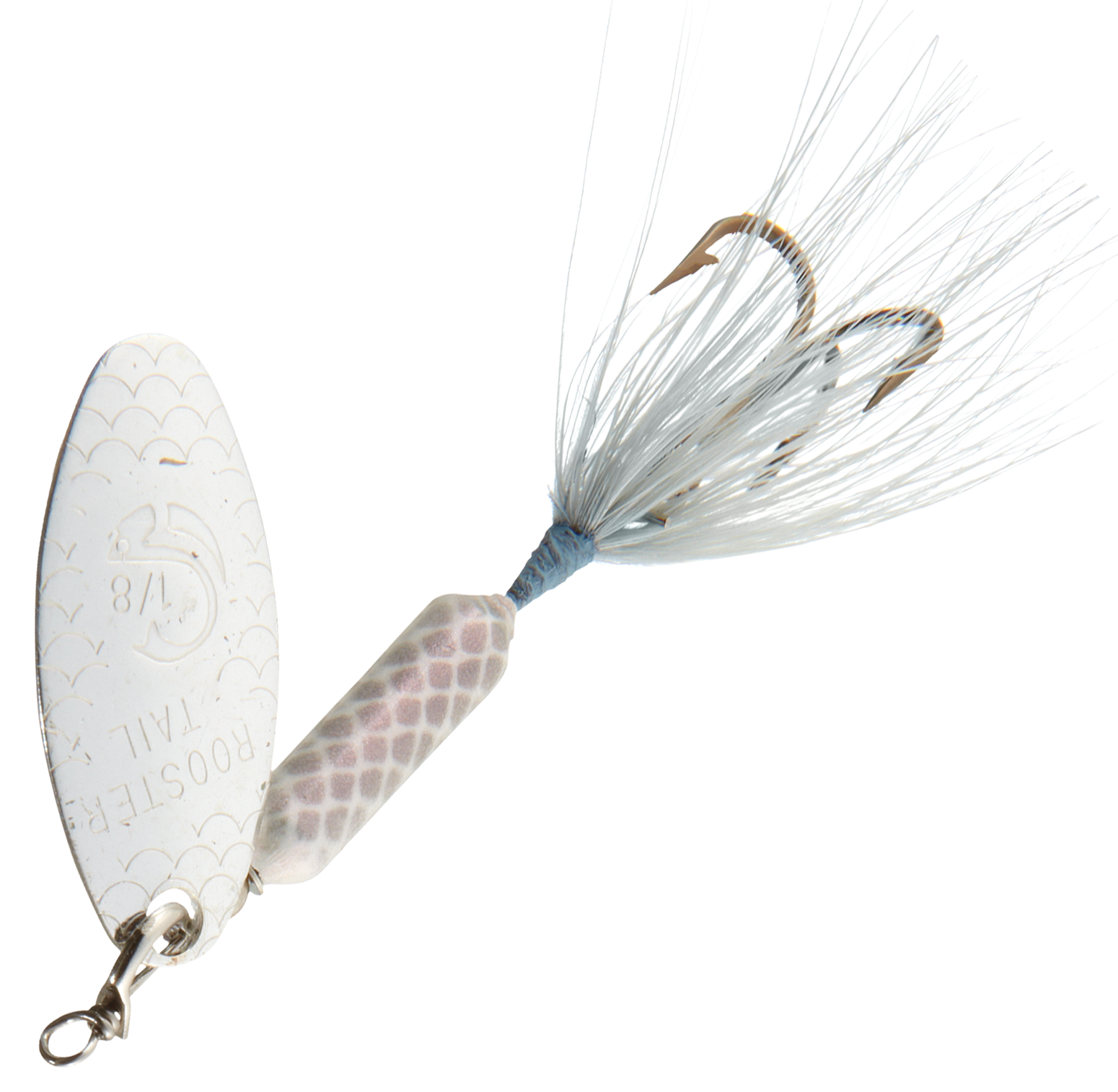 Worden's Original Rooster Tail - 1/8 oz. - Gray Minnow