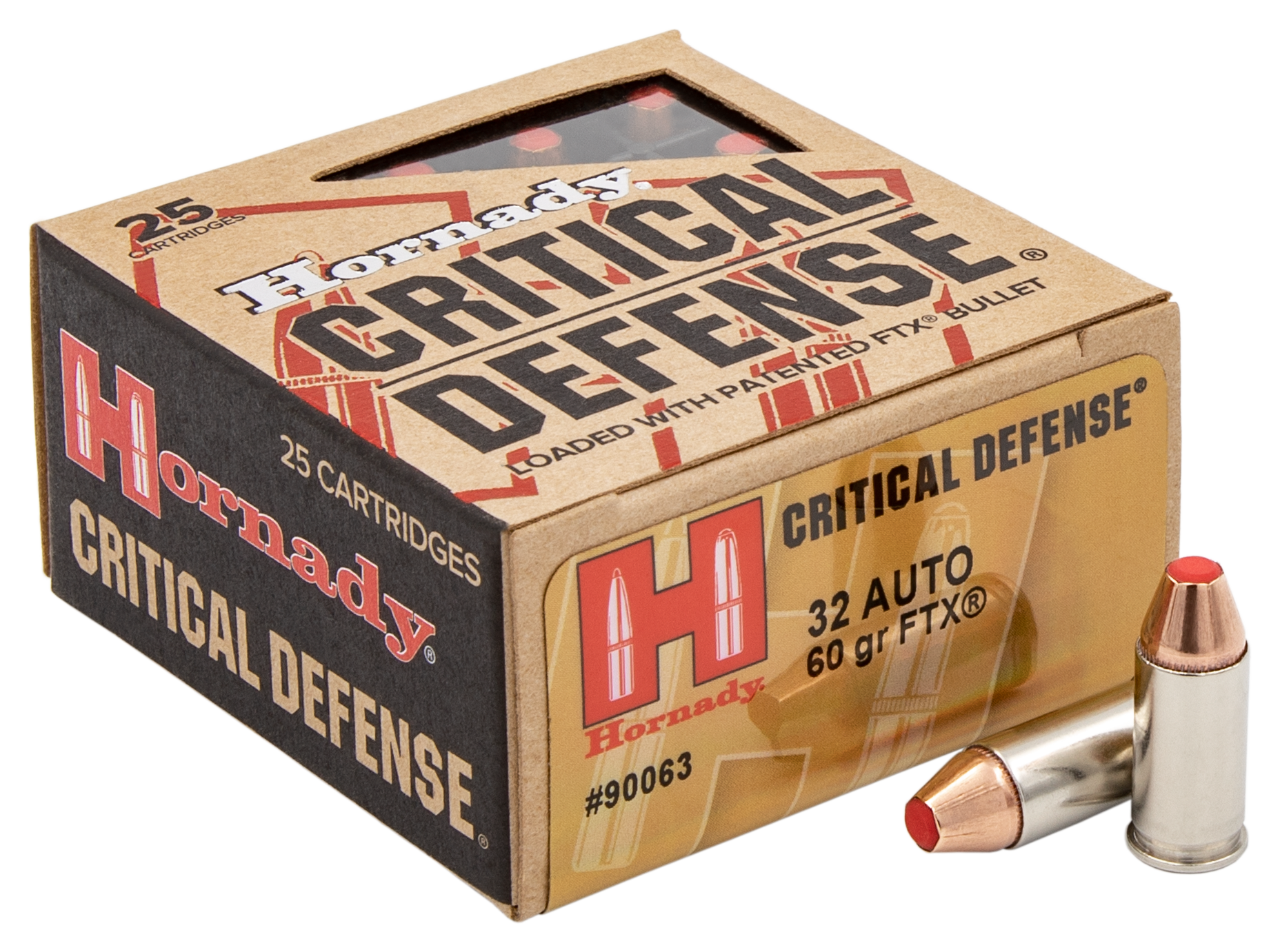 Image of Hornady Critical Defense .32 ACP 60 Grain Handgun Ammo