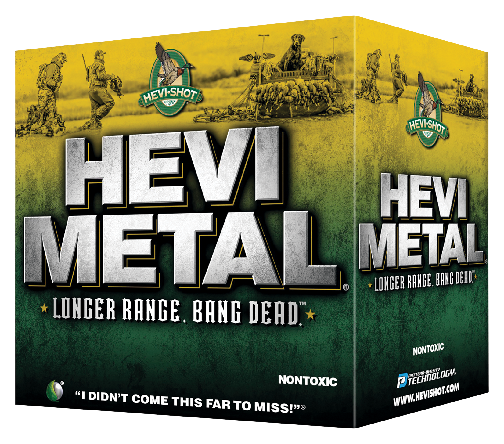 Hevi-Shot HEVI-Metal Longer Range Shotgun Shells - 12 Gauge - #2 - 2.75"" - 25 Rounds