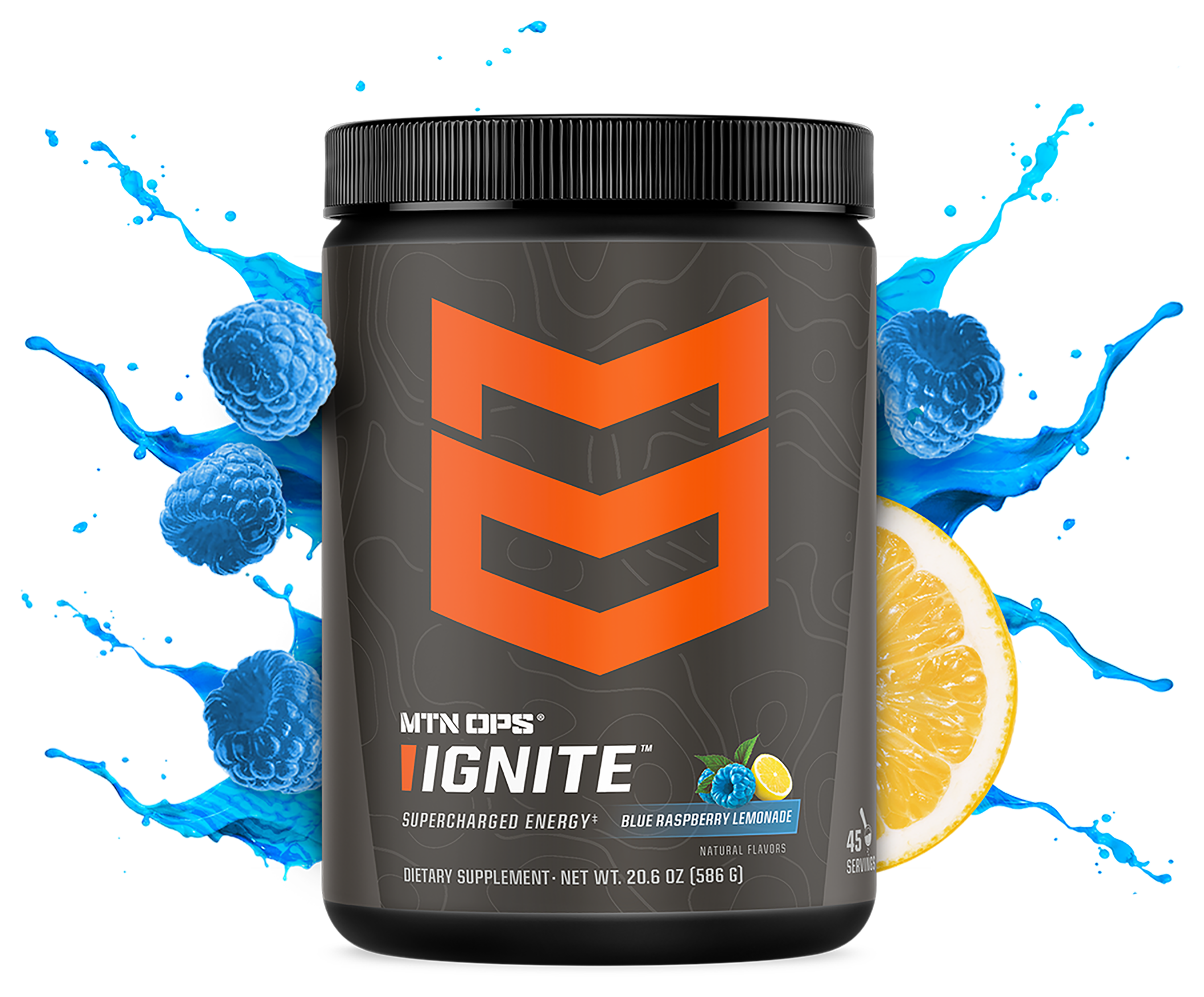 MTN OPS Ignite Supercharged Energy and Focus Drink