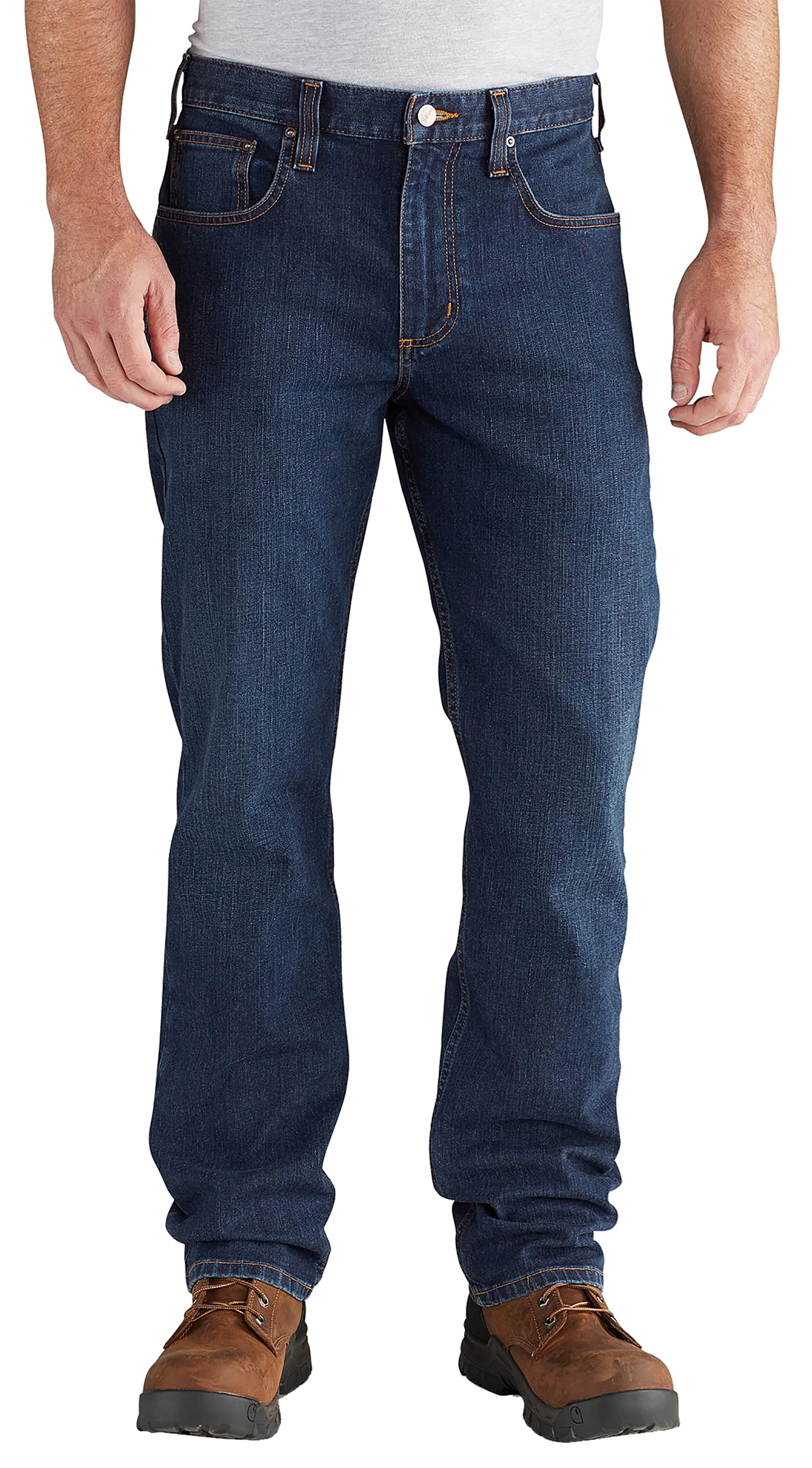 Carhartt Rugged Flex Relaxed-Fit Straight-Leg Jeans for Men - Superior - 38x36