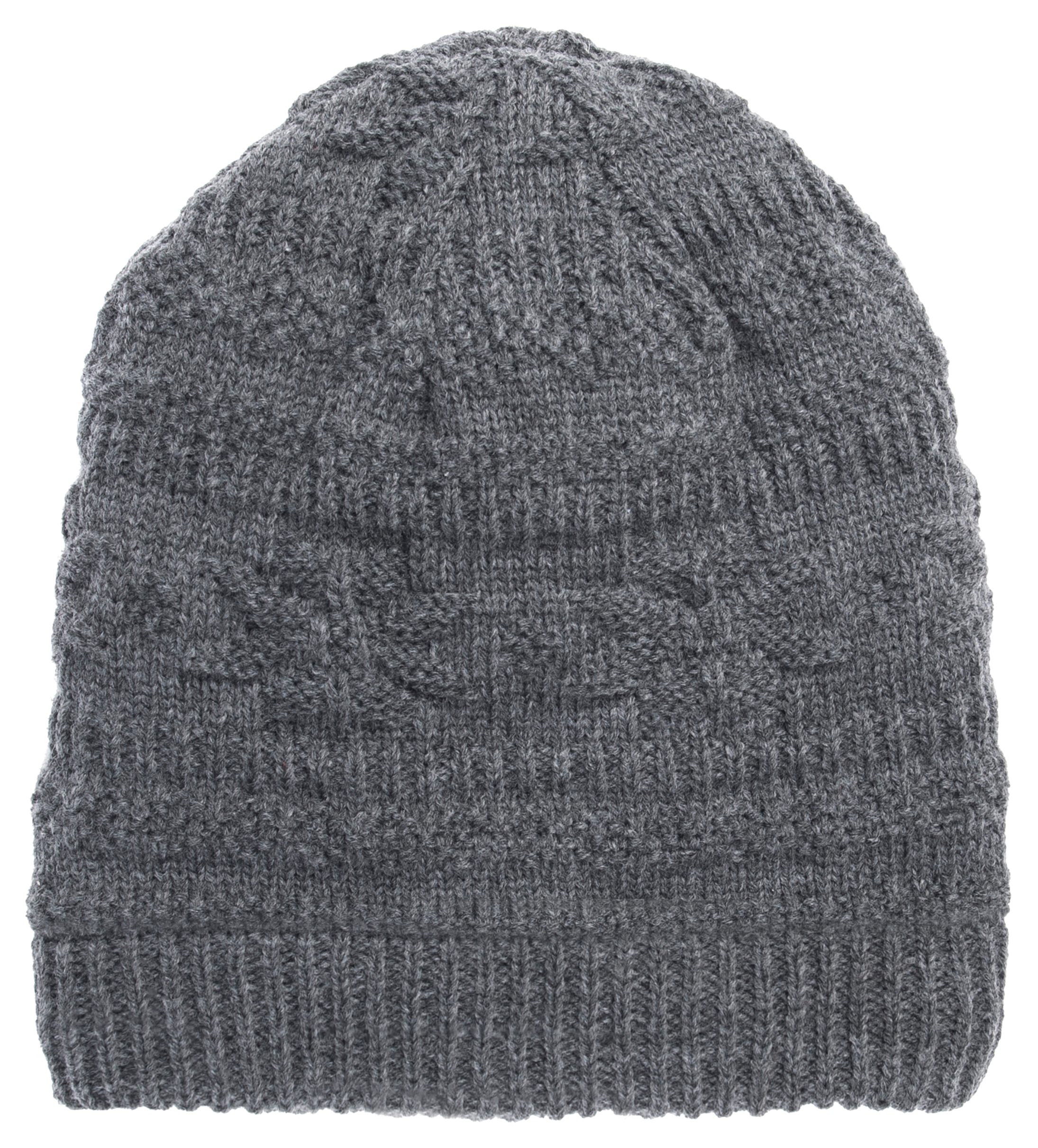 Image of MUK LUKS Textured Beanie - Grey