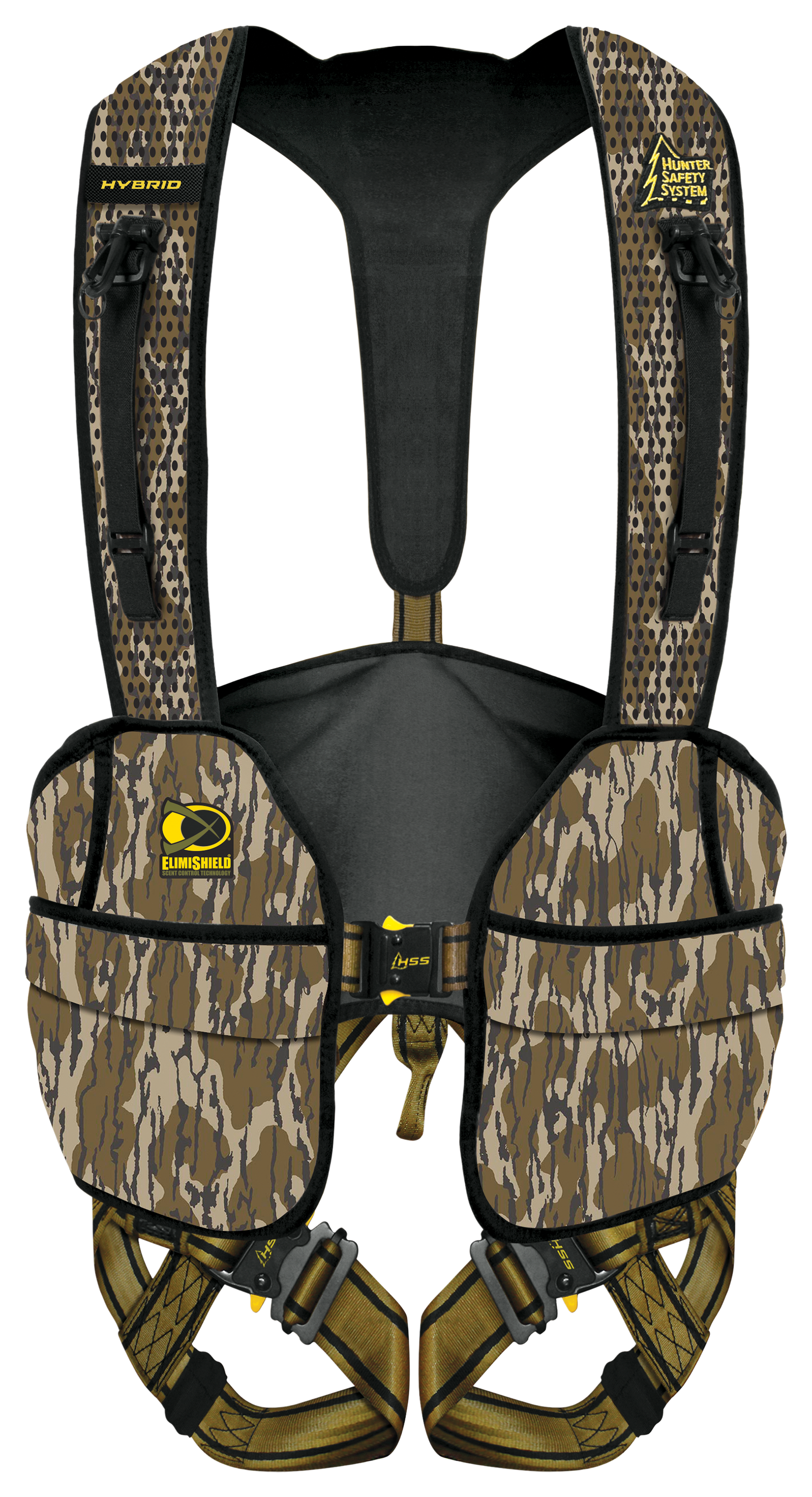 Hunter Safety System Hybrid Flex Safety Harness - Mossy Oak Bottomland - S/