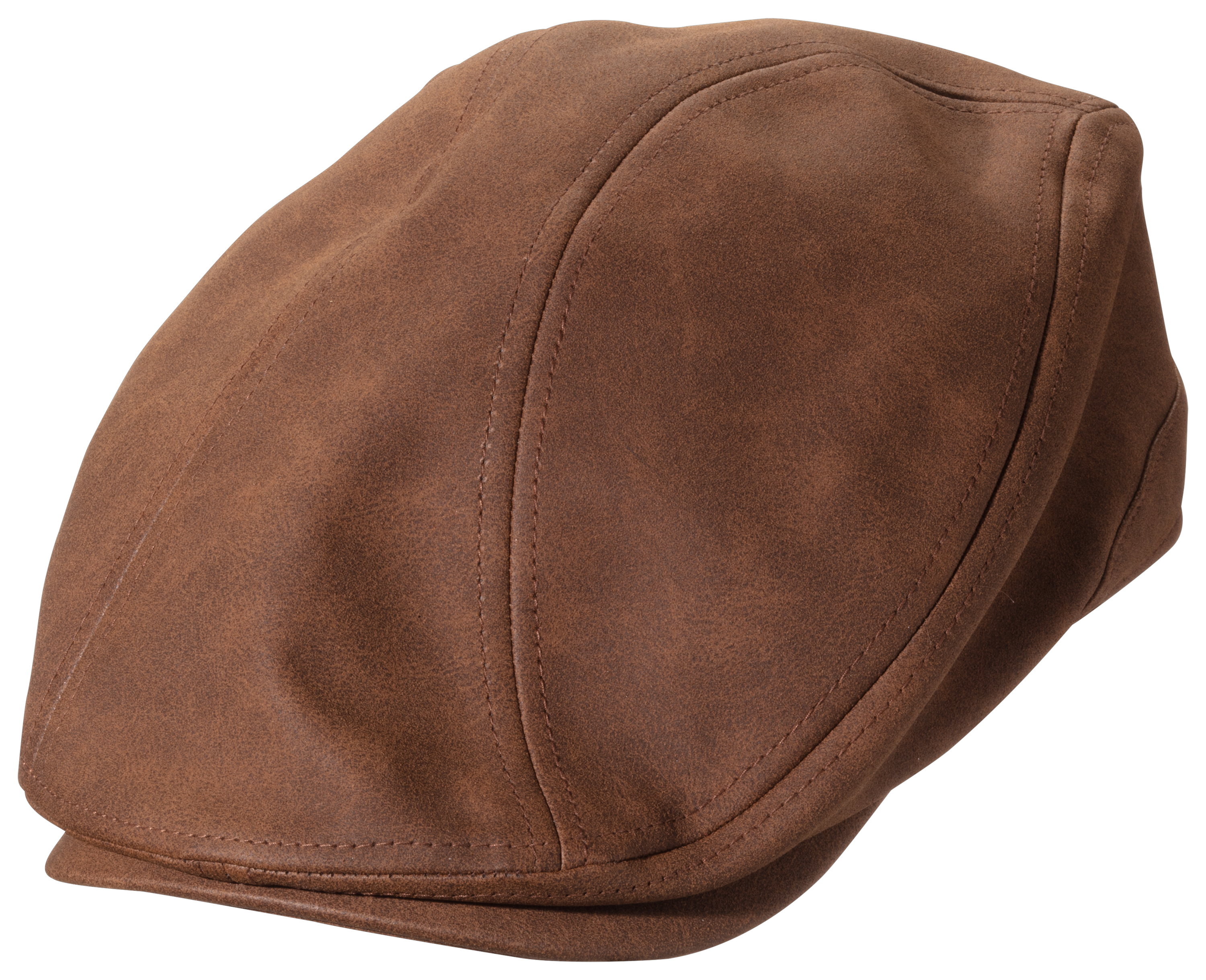 RedHead Faux Leather Ivy Cap for Men - Brown - M product image