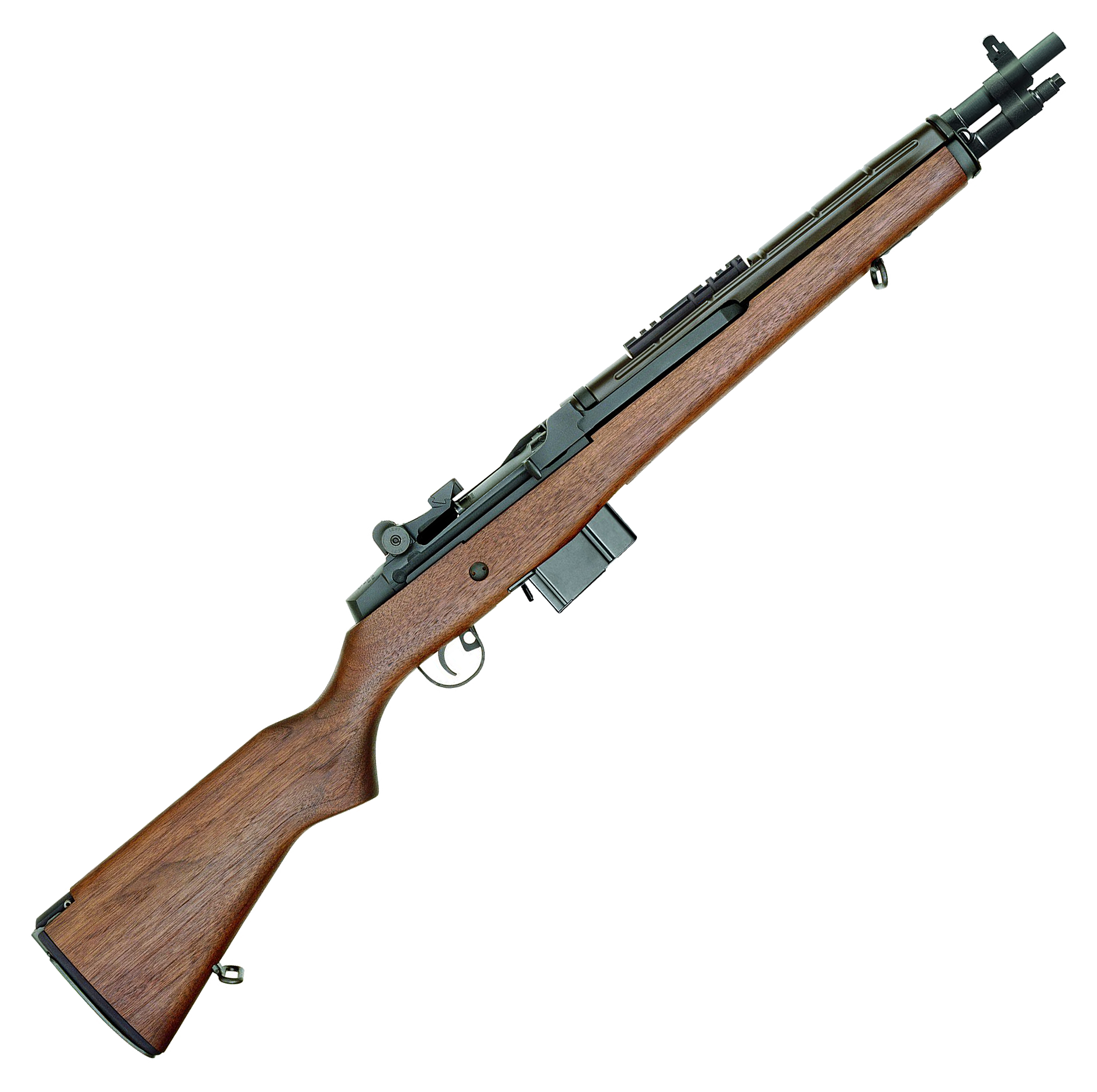 Springfield Armory M1A Scout Squad Carbine SemiAuto Rifle  Walnut