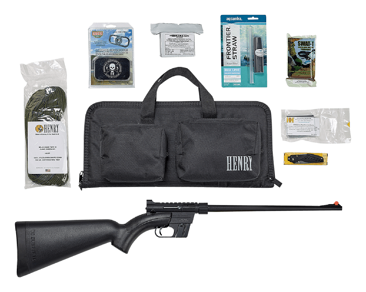 Henry Rimfire Survival Rifle with US Survival Pack
