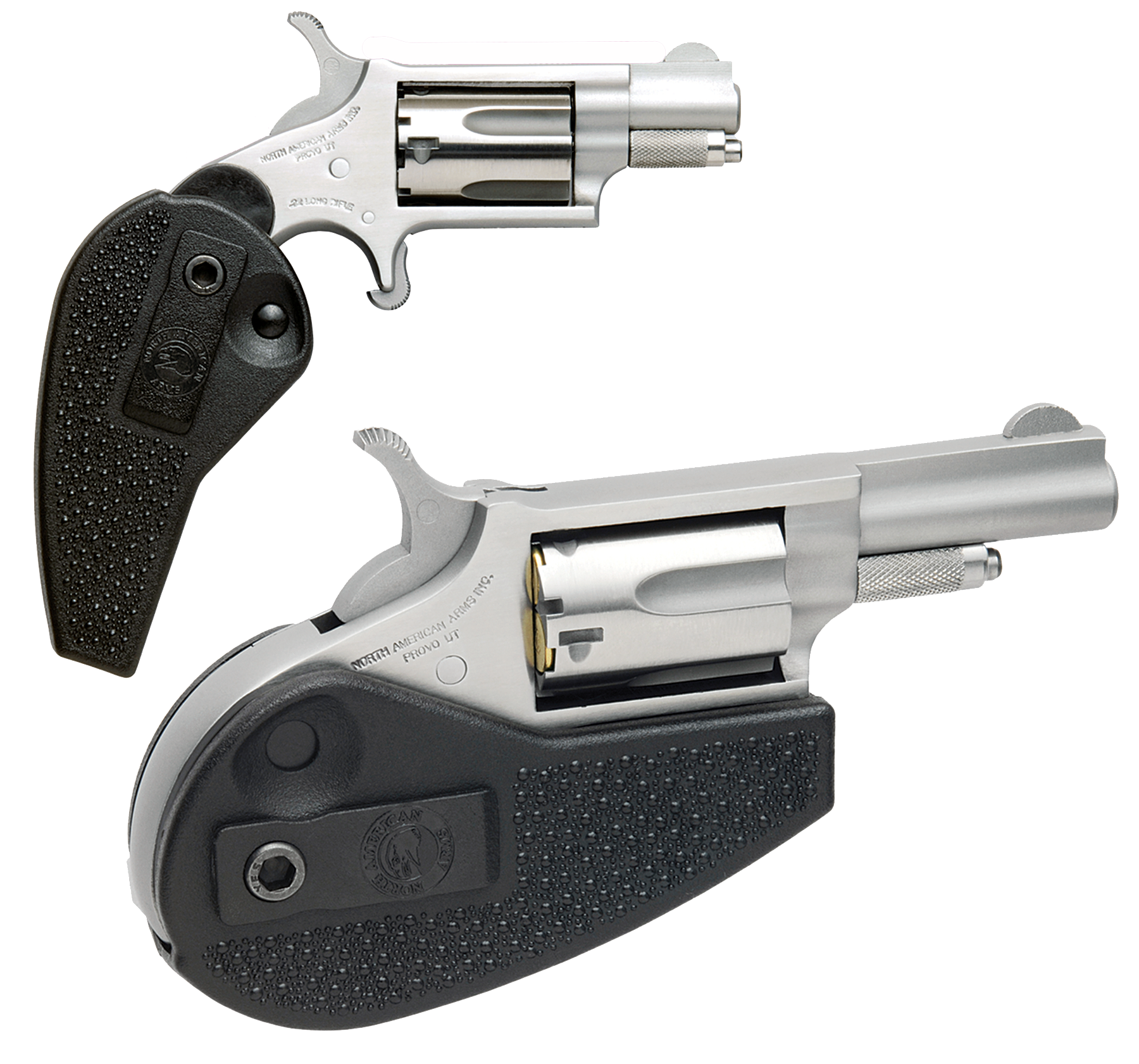 Image of North American Arms Single-Action Mini-Revolver with Holster Grip