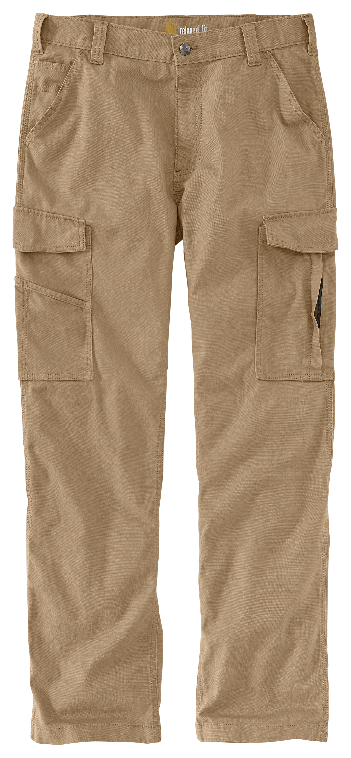 Image of Carhartt Relaxed Straight Rigby Cargo Pants - Dark Khaki - 32x34