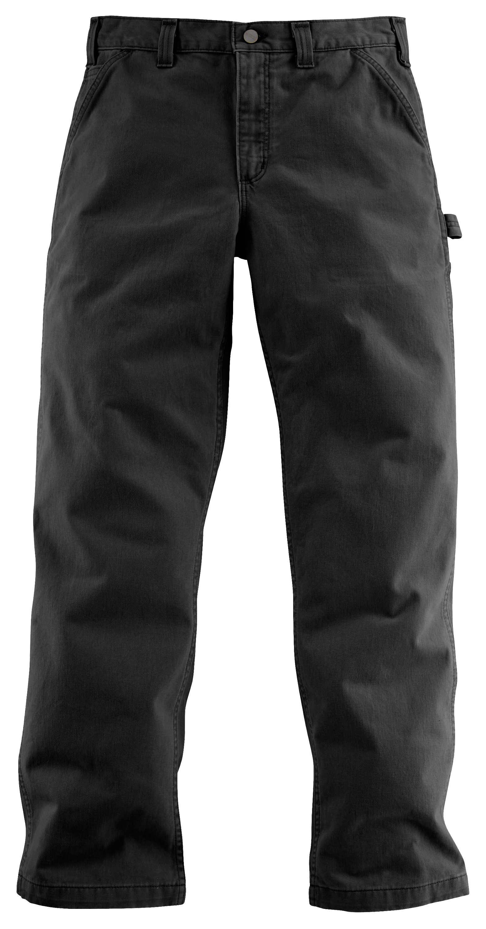 Image of Carhartt Relaxed Straight Twill Dungarees - Black - 31x34