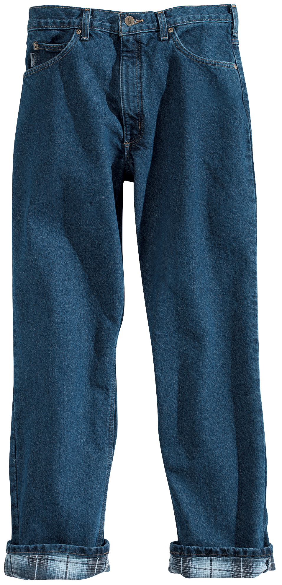 Insulated Gear Men's Carpenter Style Flannel Lined Jeans 