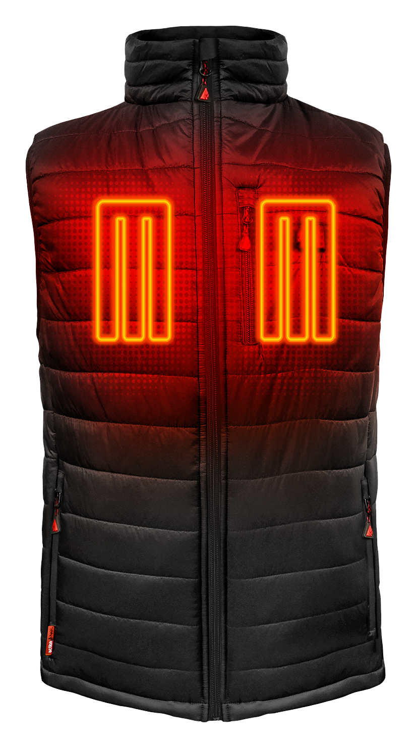 Image of ActionHeat 5V Battery Heated Insulated Puffer Vest for Men