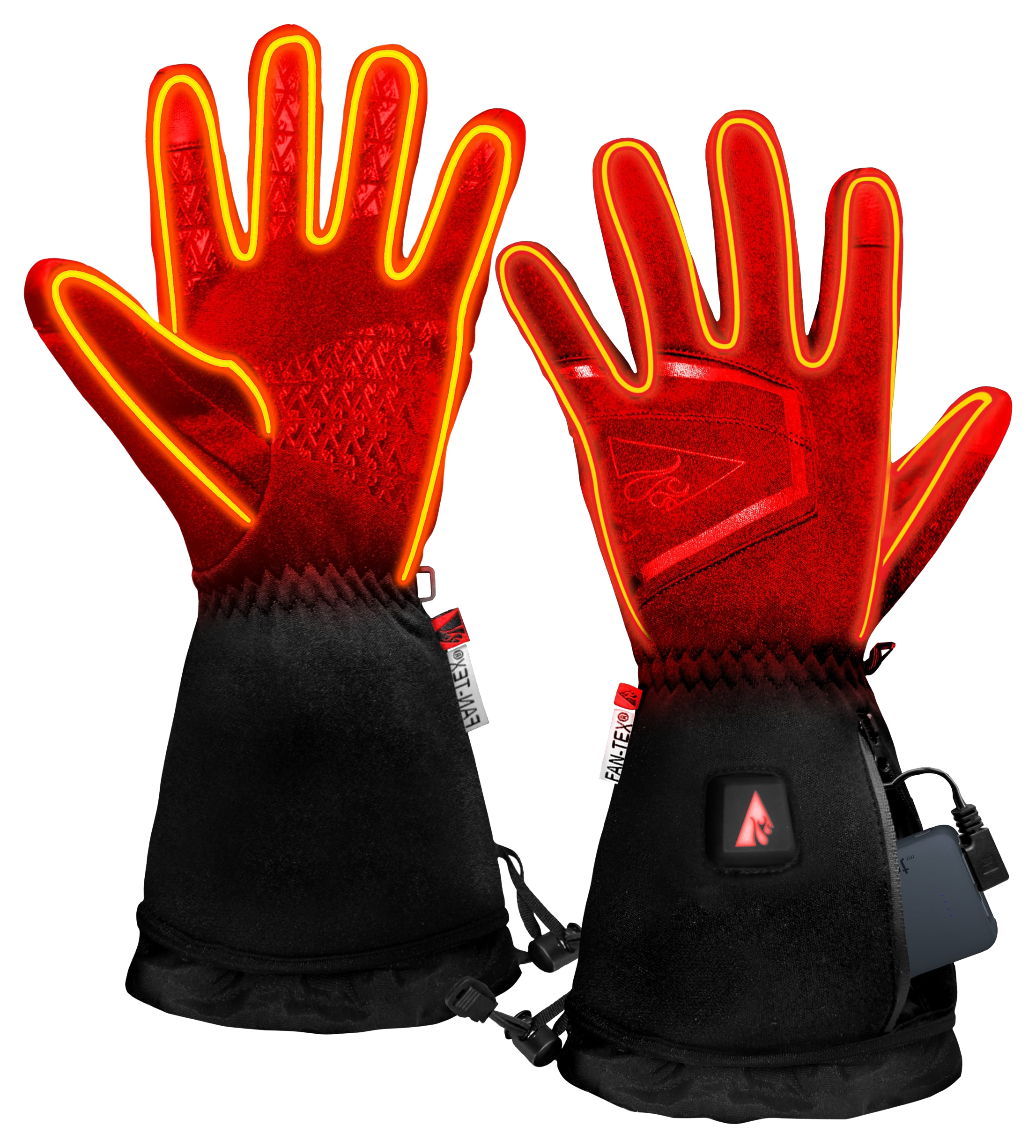 5V Plush-Softshell Heated Gloves