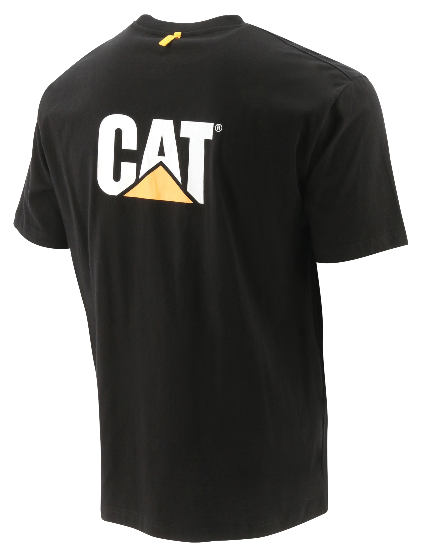 Image of CAT Workwear Trademark Short-Sleeve T-Shirt for Men - Black - XL