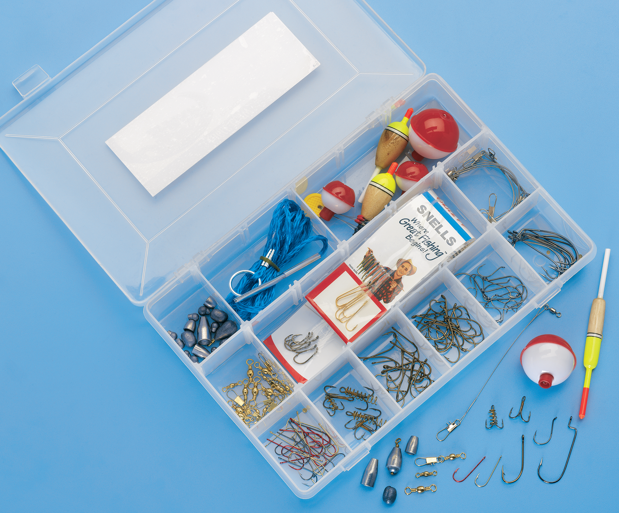 75 Piece FISHING Tackel Box Starter Kit