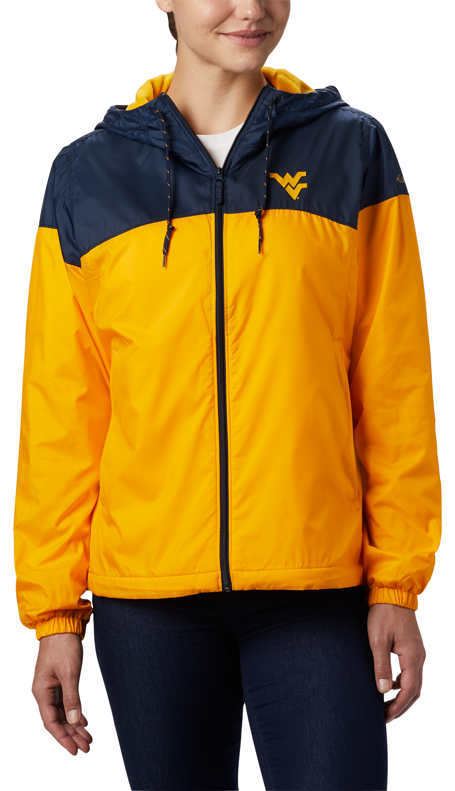 Columbia Collegiate Flash Forward Lined Jacket for Ladies - West Virginia U