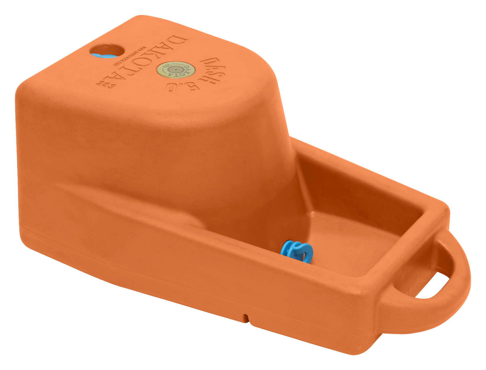 Dakota 283 Dash 5.0 Watering System Portable Dog Water Bowl - Orange - Dakota 283
