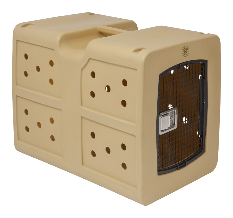 Image of Dakota 283 G3 Framed-Door Dog Kennel - Coyote Tan