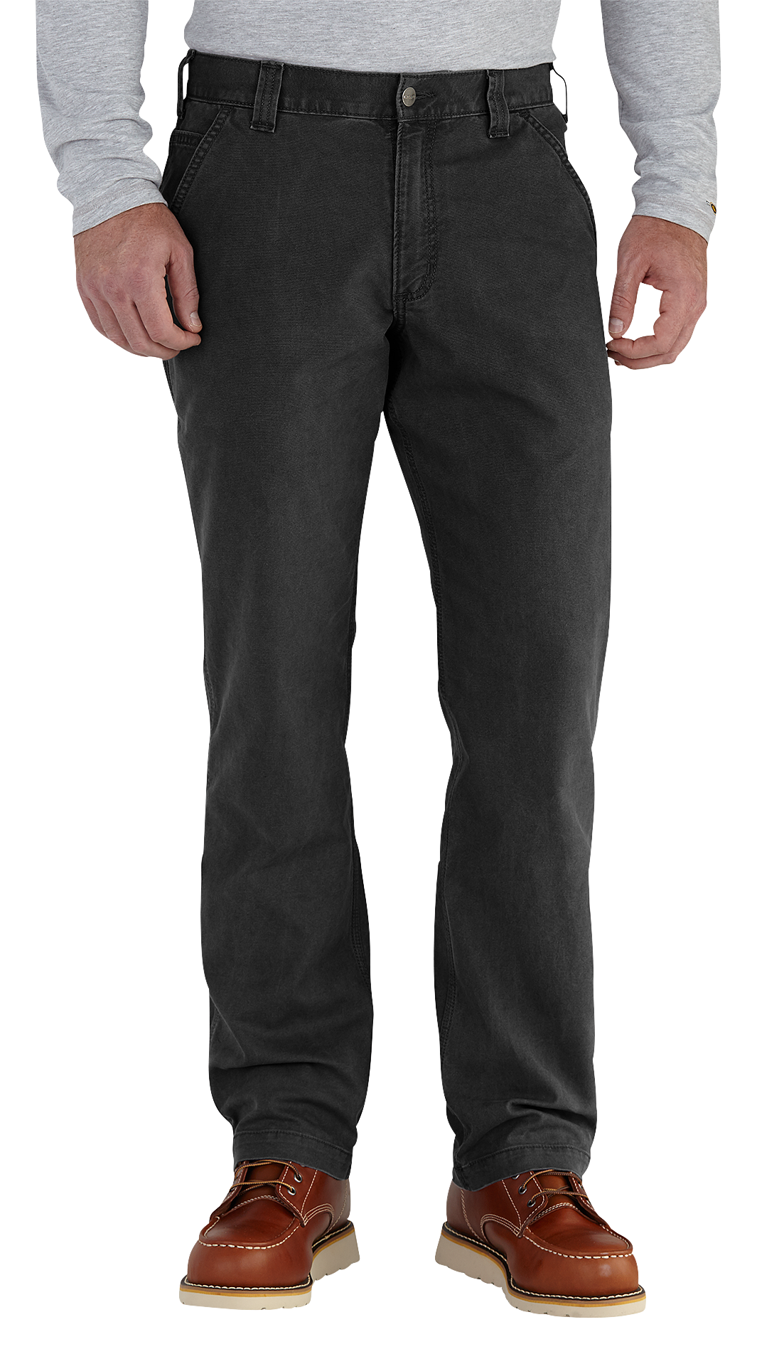 Image of Carhartt Relaxed Straight Rigby Dungarees - Black - 34x36