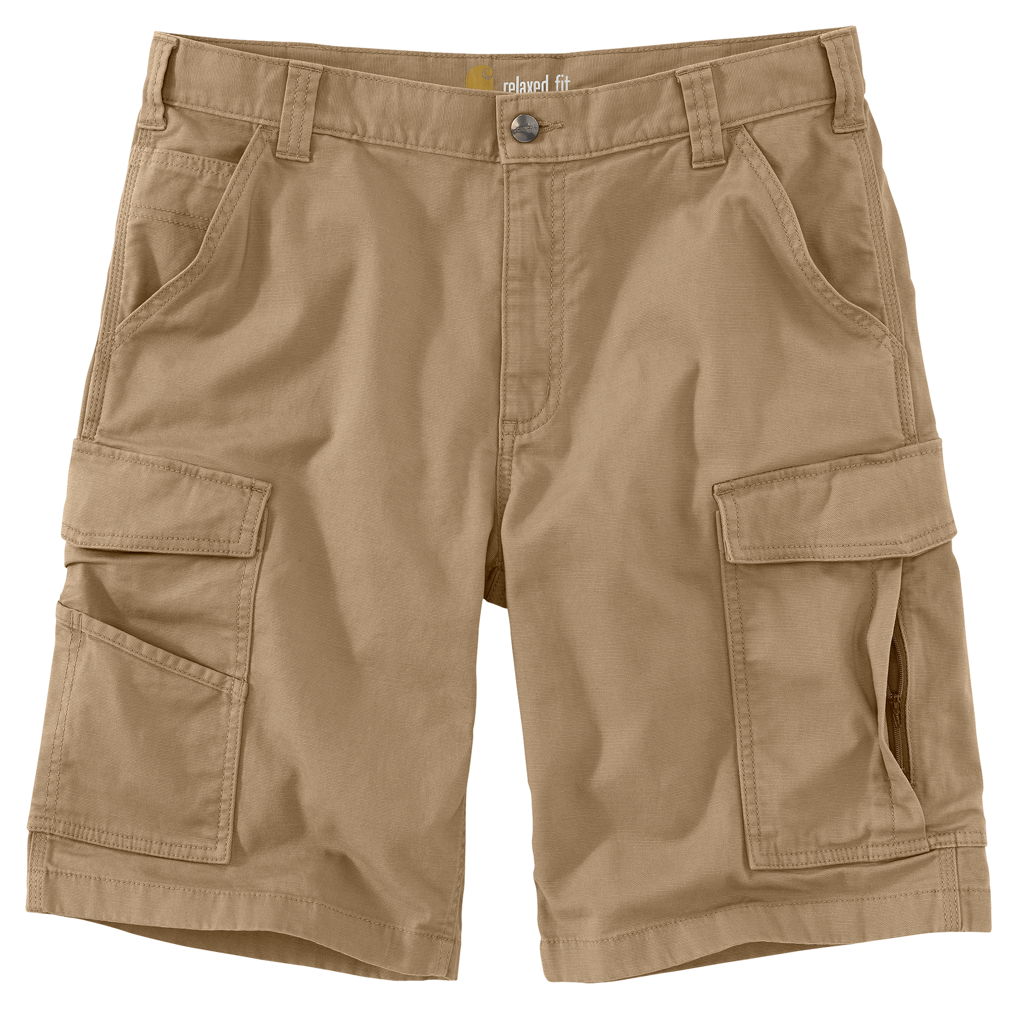 Image of "Carhartt Relaxed 11"" Rigby Cargo Shorts - Dark Khaki"