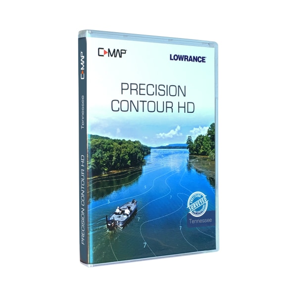 Lowrance C-MAP Precision Contour HD Maps - Tennessee