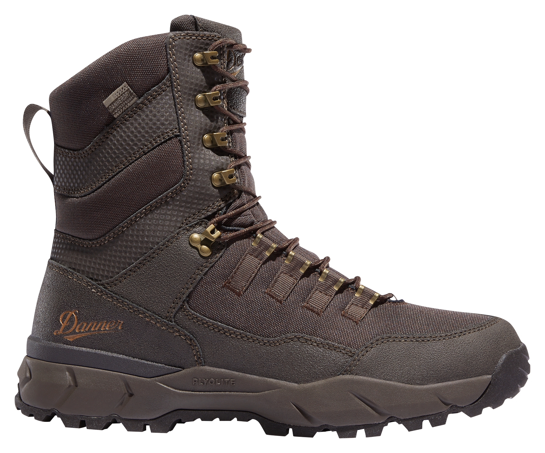 Vital Insulated Waterproof Hunting Boots for Men - Brown - 11W