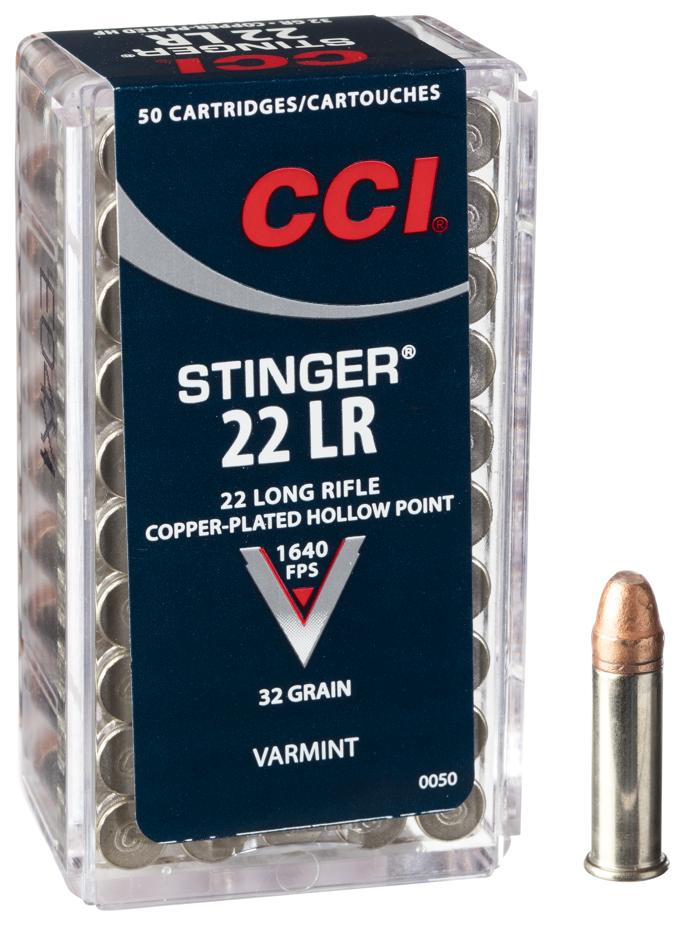 CCI Stinger .22 LR 32 Grain Rimfire Ammo