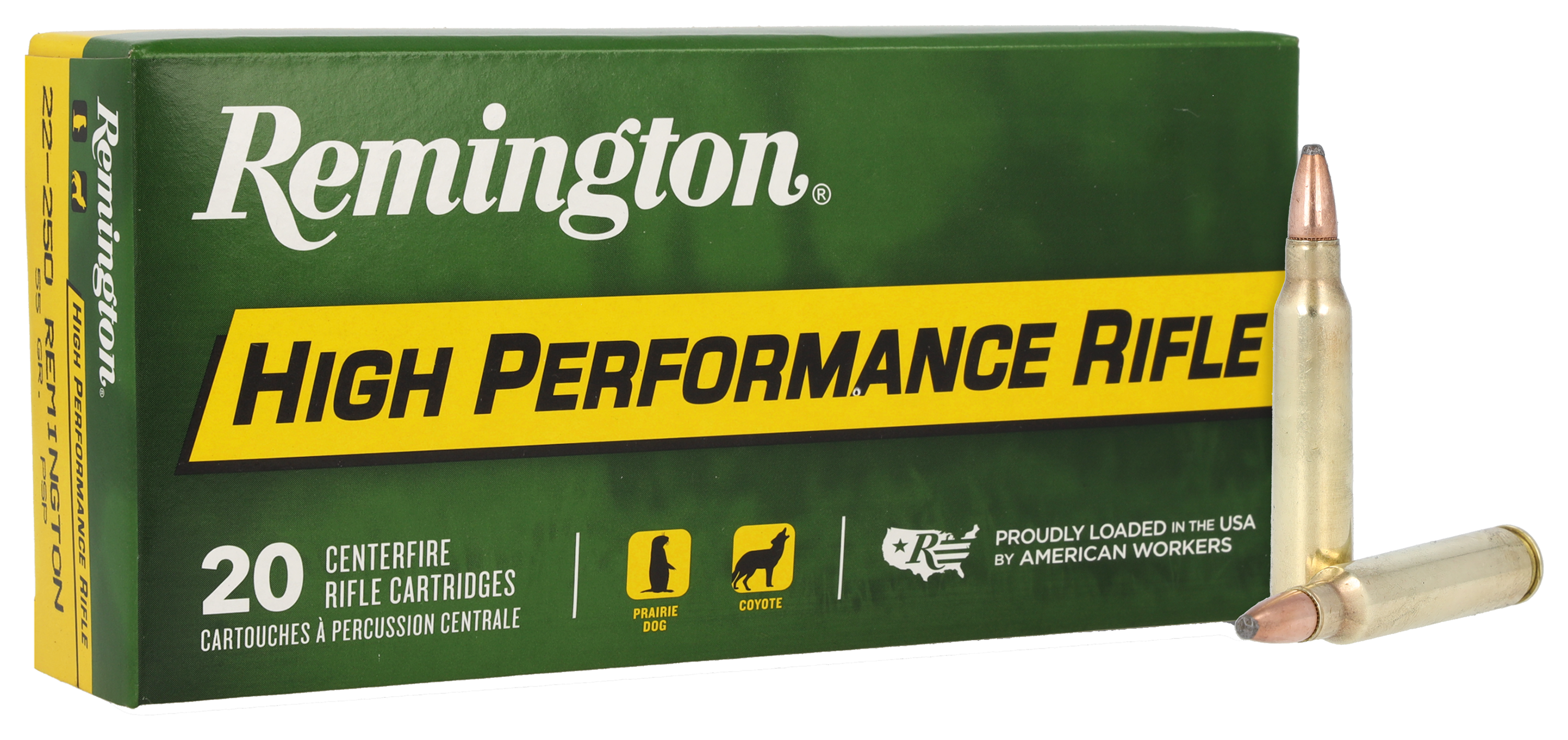 Remington High Performance .223 Remington 55 Grain PSP Centerfire Rifle Ammo