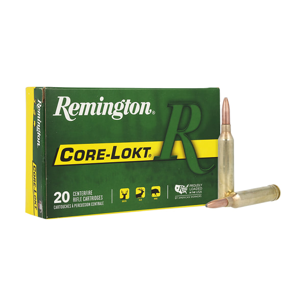 Remington Core-Lokt .264 Winchester Magnum 140 Grain Centerfire Rifle Ammo