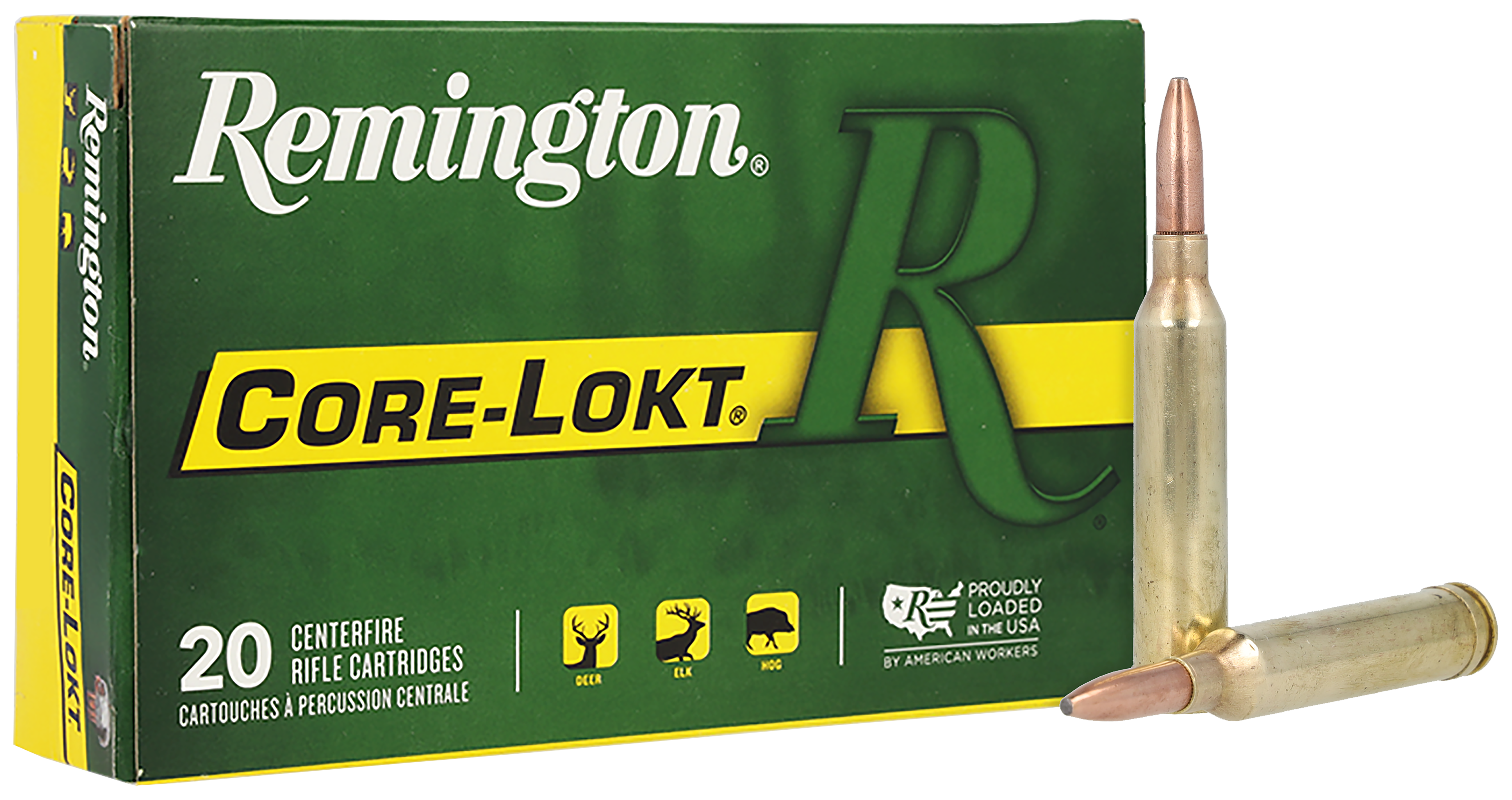 Remington Core-Lokt Centerfire Rifle Ammo - .264 Winchester Magnum - 140 Grain