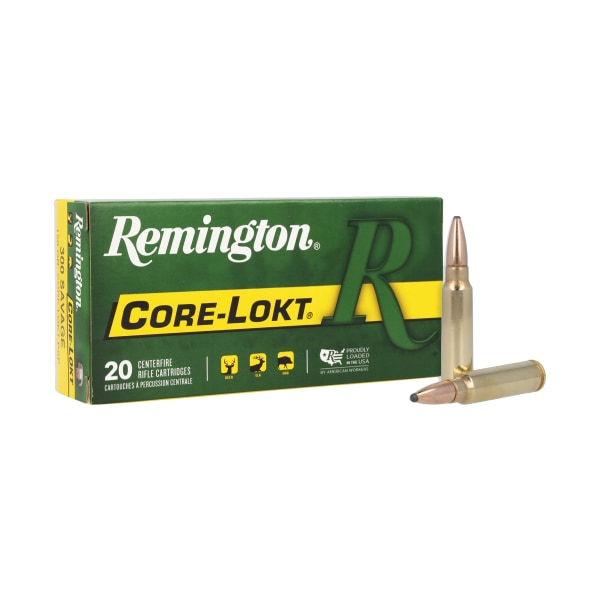 Remington Core-Lokt .300 Savage 150 Grain Centerfire Rifle Ammo