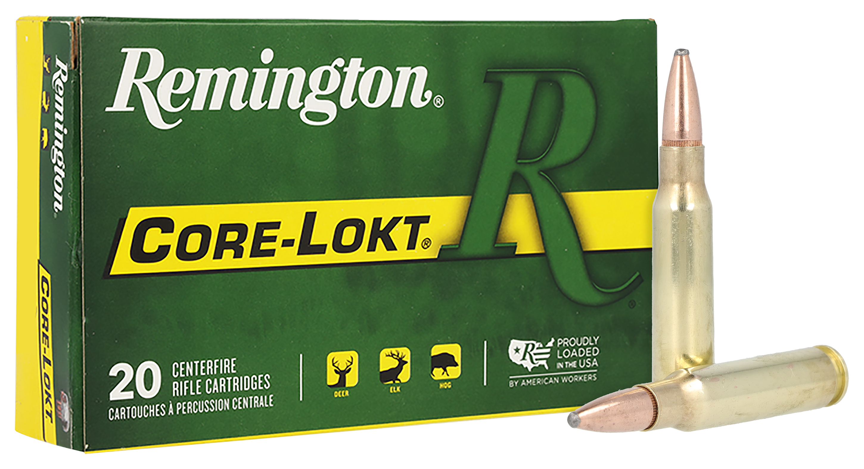 Image of Remington Core-Lokt .308 Winchester 150 Grain Centerfire Rifle Ammo