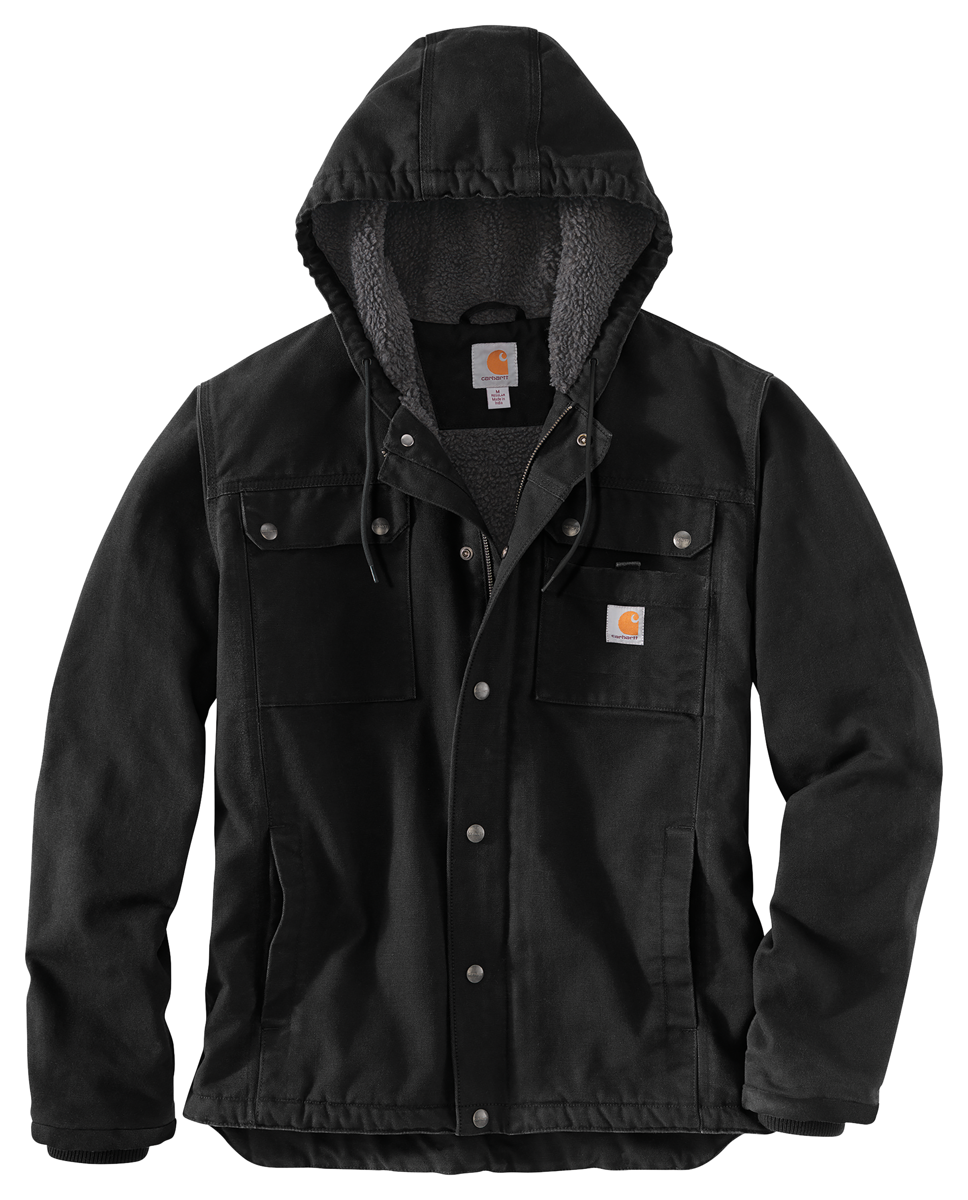 Image of Carhartt Bartlett Jacket for Men - Black - 4XL