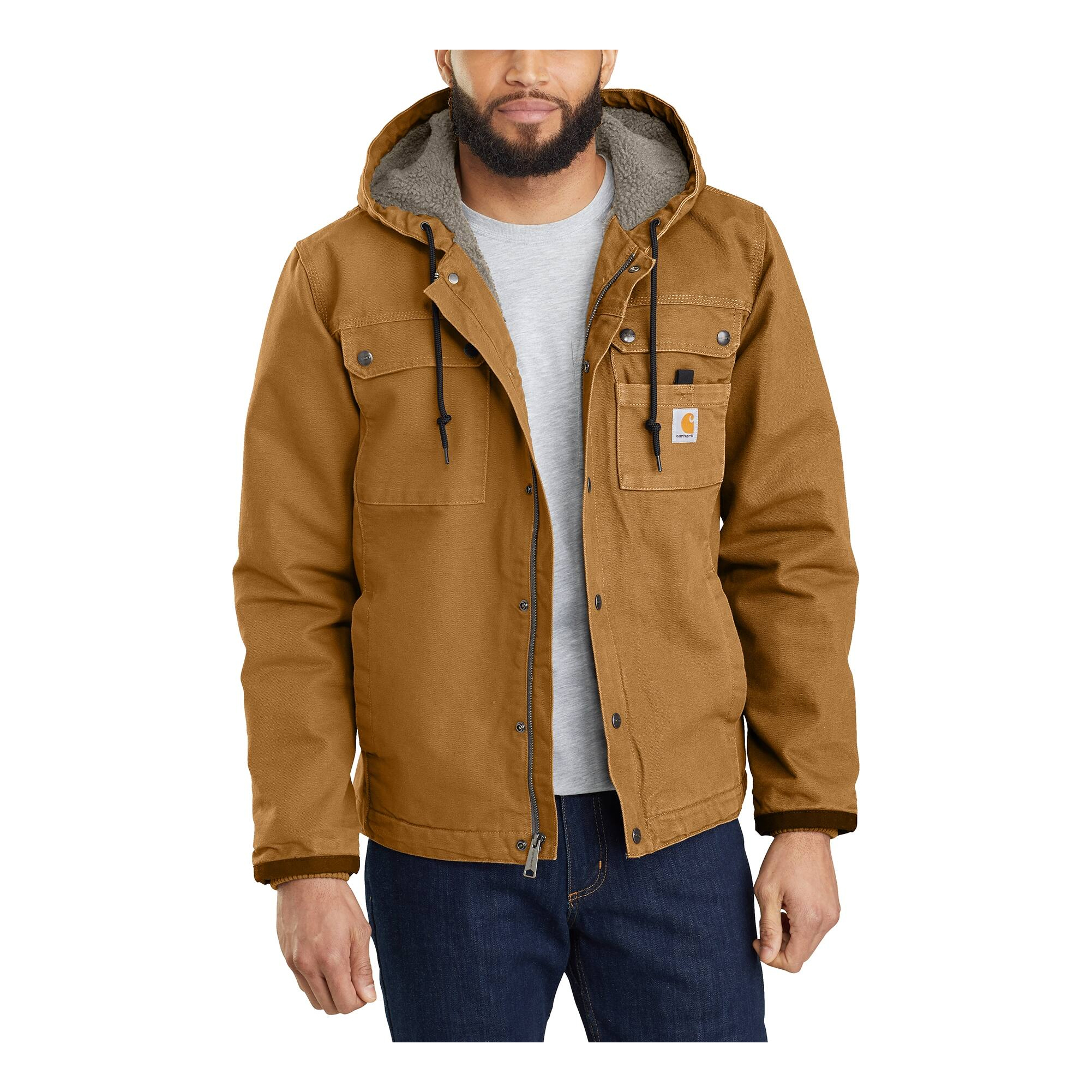 Image of Carhartt Bartlett Jacket for Men - Carhartt Brown