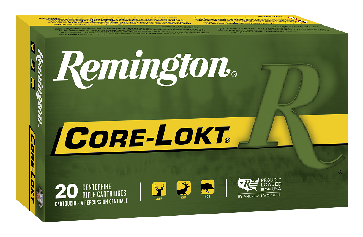 Remington Core-Lokt .338 Winchester Magnum 225 Grain Centerfire Rifle Ammo