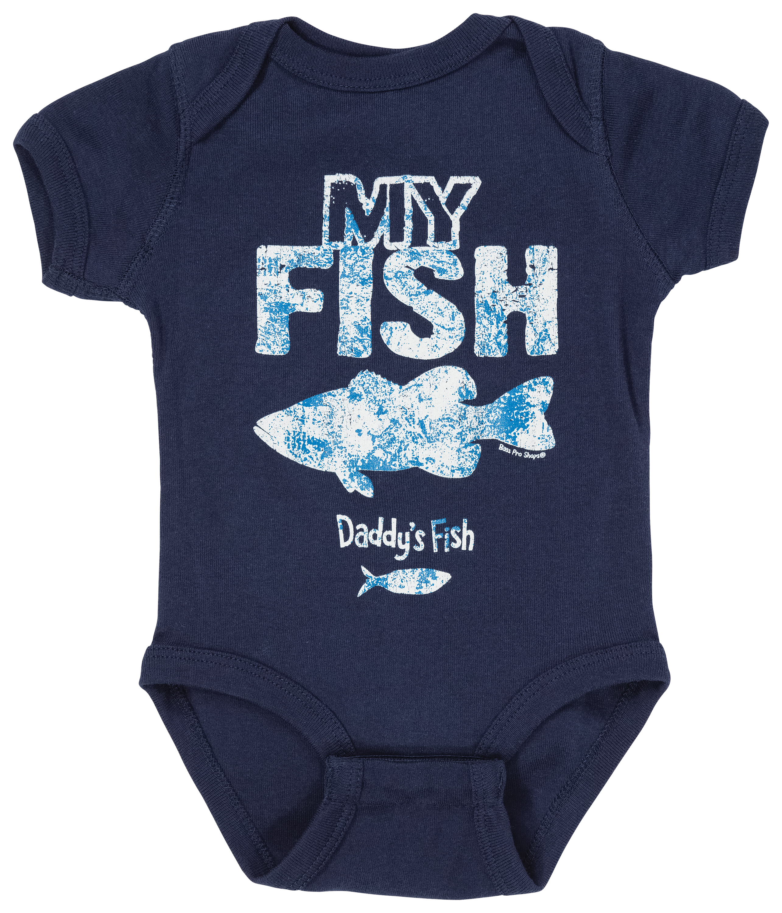 Bass Pro Shops My Fish Daddy's Fish Bodysuit for Babies