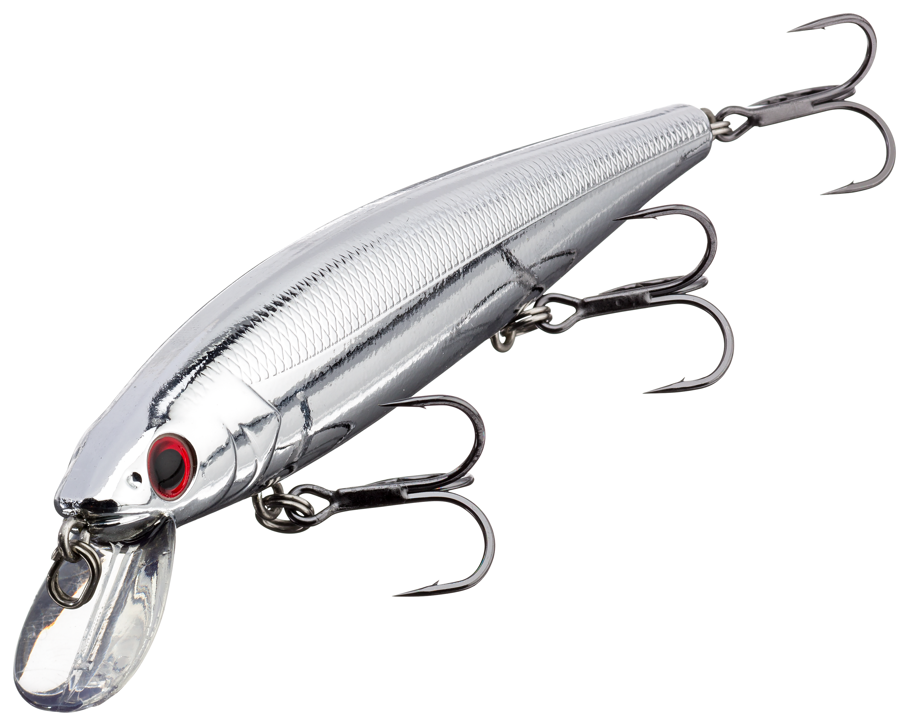 Strike King KVD Jerkbait - 4-1/4 - 1/2 oz. - Carolina Chrome - 1208240526212-2774947 - Lures Legendary pro angler Kevin VanDams contributions w sku 1208240526212-2774947