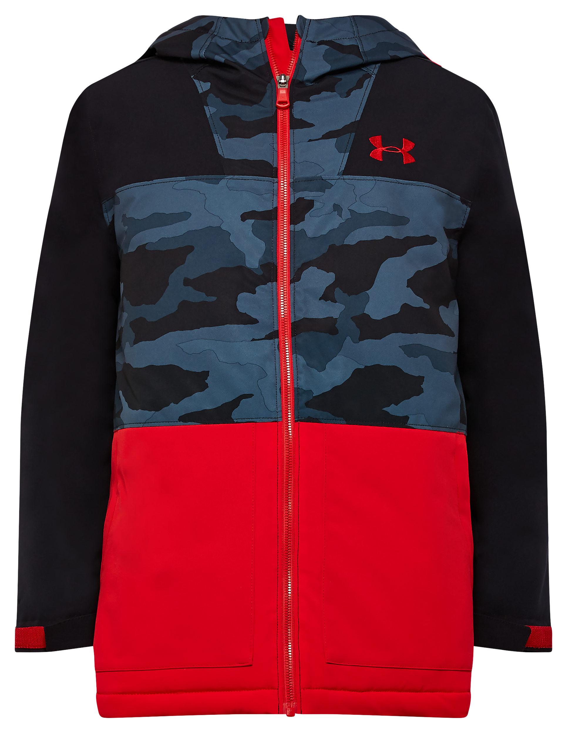 Under Armour Eagleup Jacket for Toddlers - Black/Red - 2T