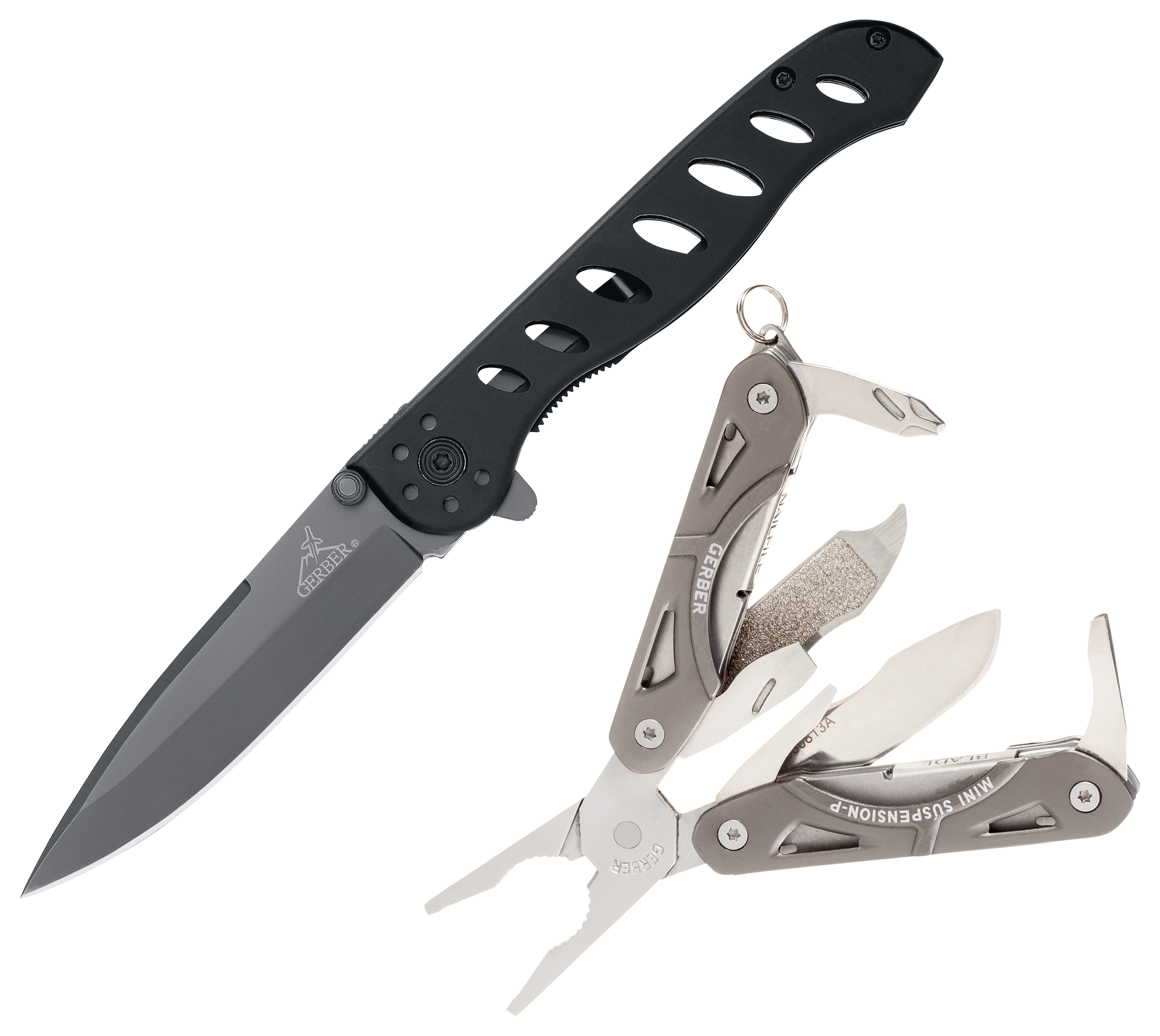 Image of Gerber Mini Suspension Multi-Tool and EVO Jr. Folding Knife Combo