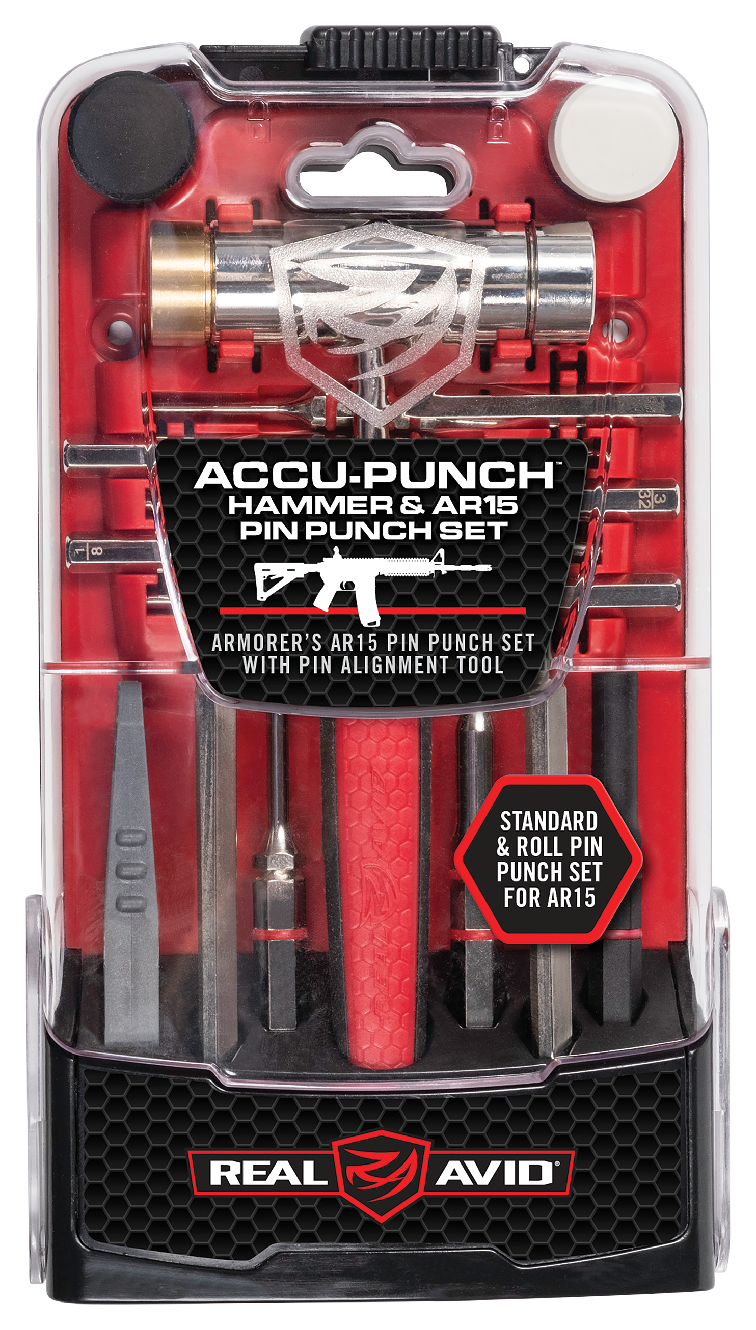 Real Avid Accu-Punch Hammer & Roll Pin Punch Set