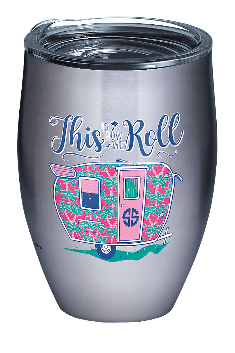 Image of Tervis Simply Southern How I Roll Camper Stainless Steel Tumbler with Slider Lid