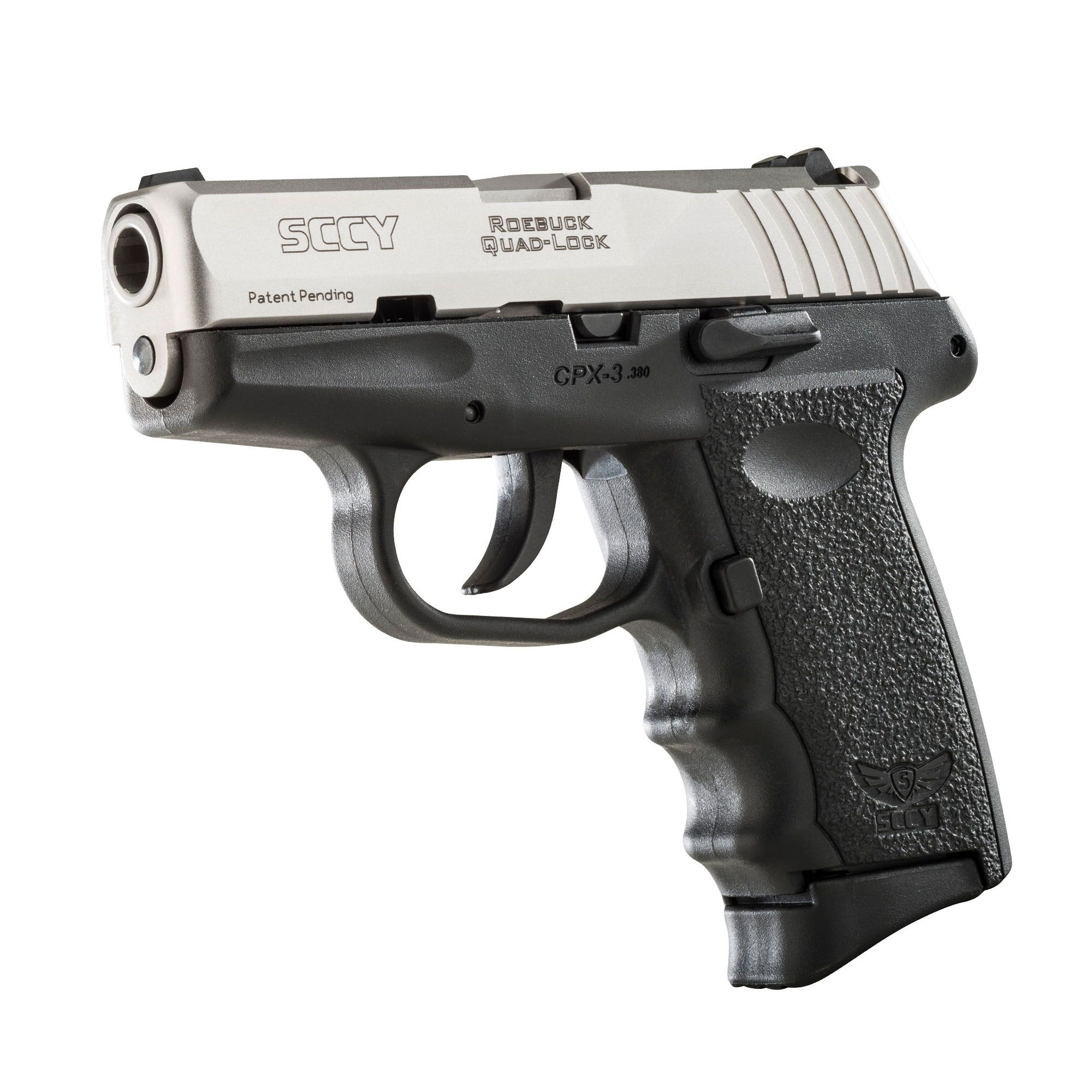 Image of SCCY CPX-3 Semi-Auto Pistol - Stainless Steel/Black