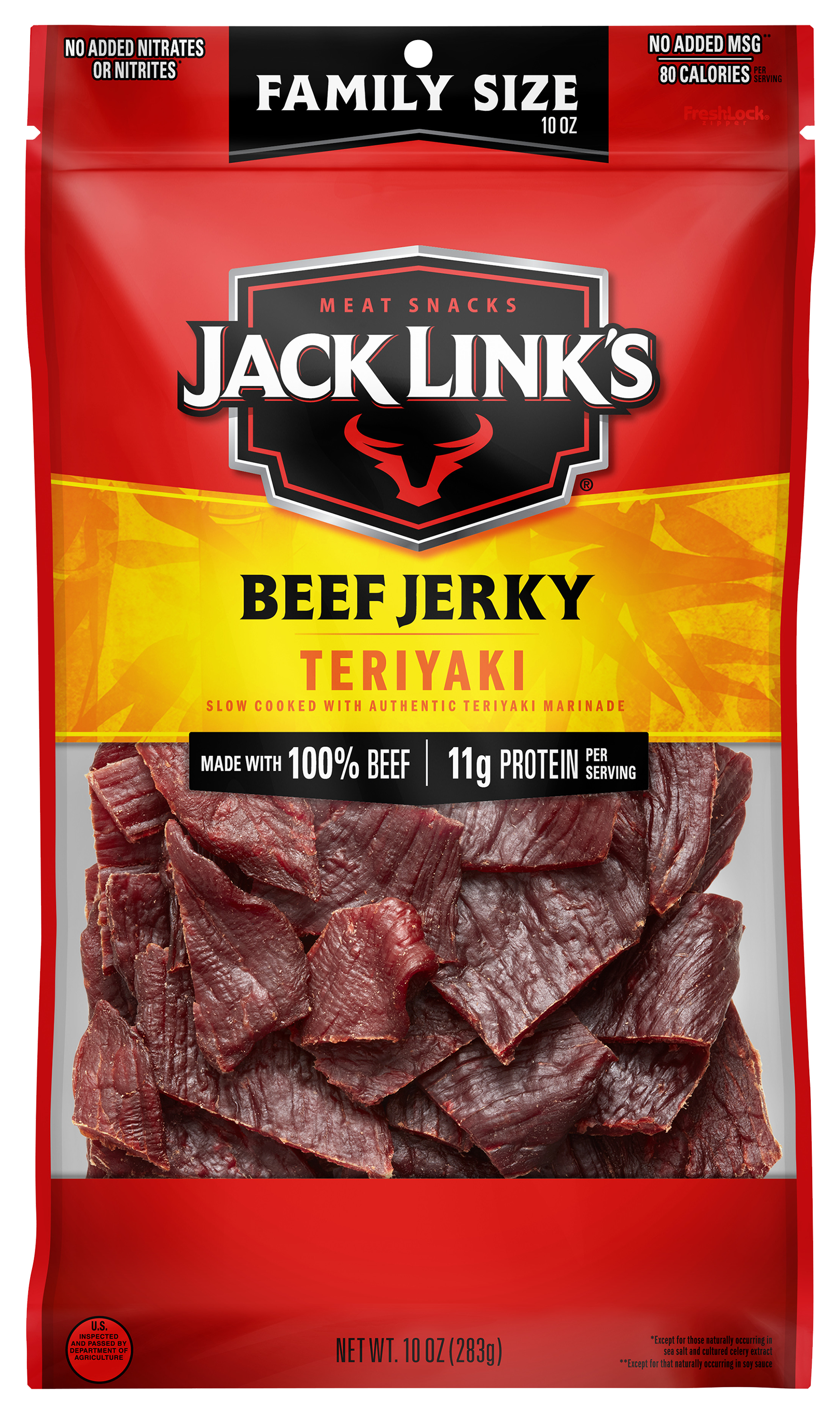 Jack Link's Teriyaki Beef Jerky - 10 oz