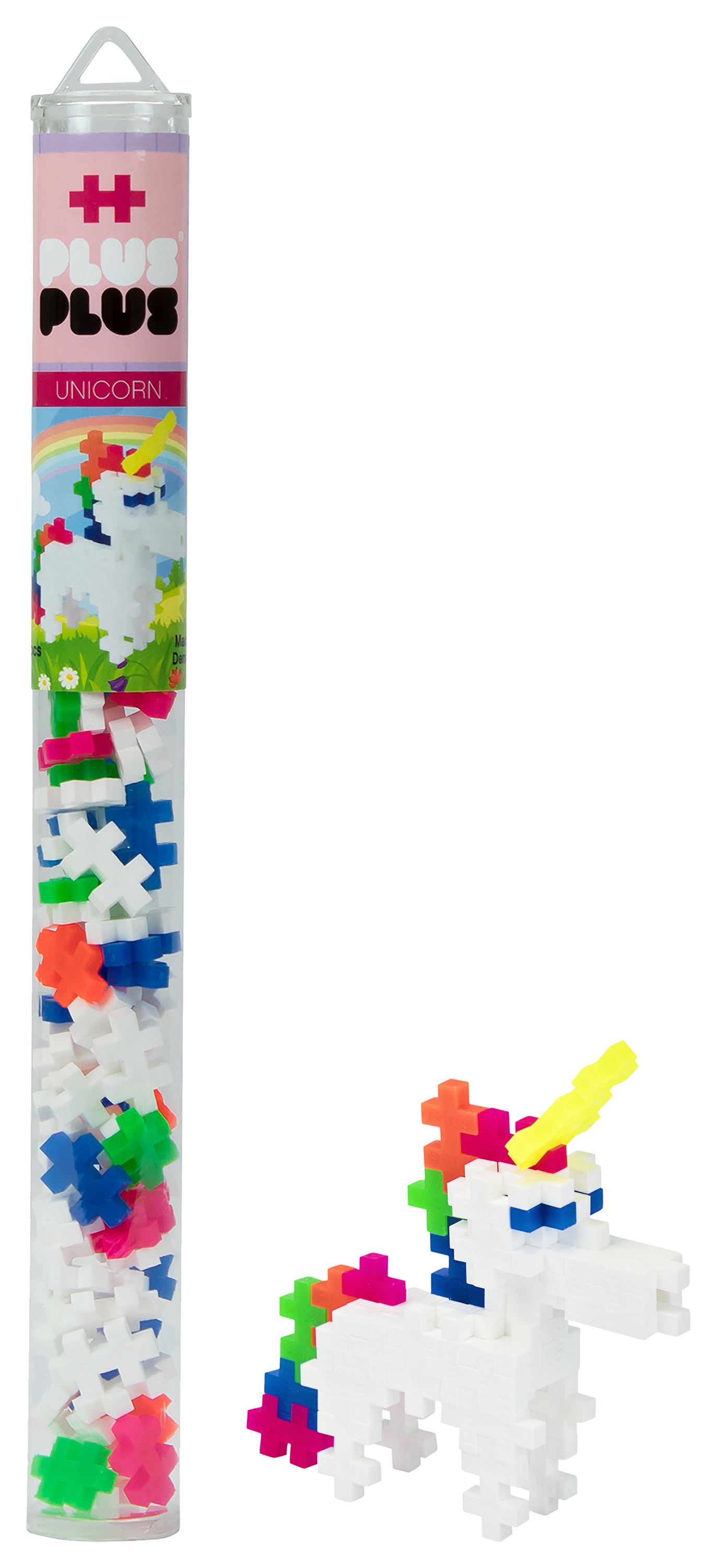 Image of Plus-Plus Unicorn Mini Maker Tube